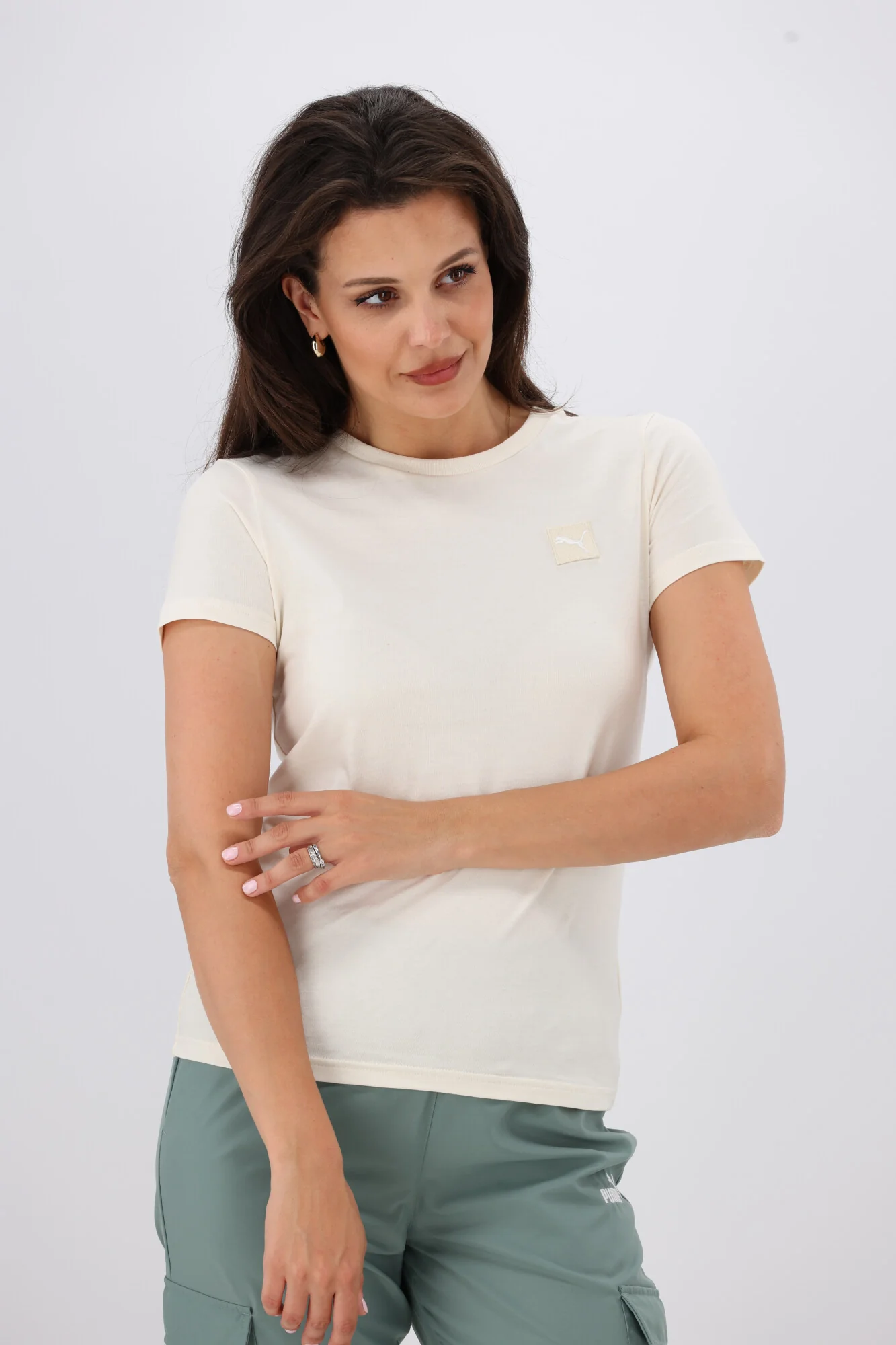 Puma ESS ELEVATED Tee Natural - Image 3