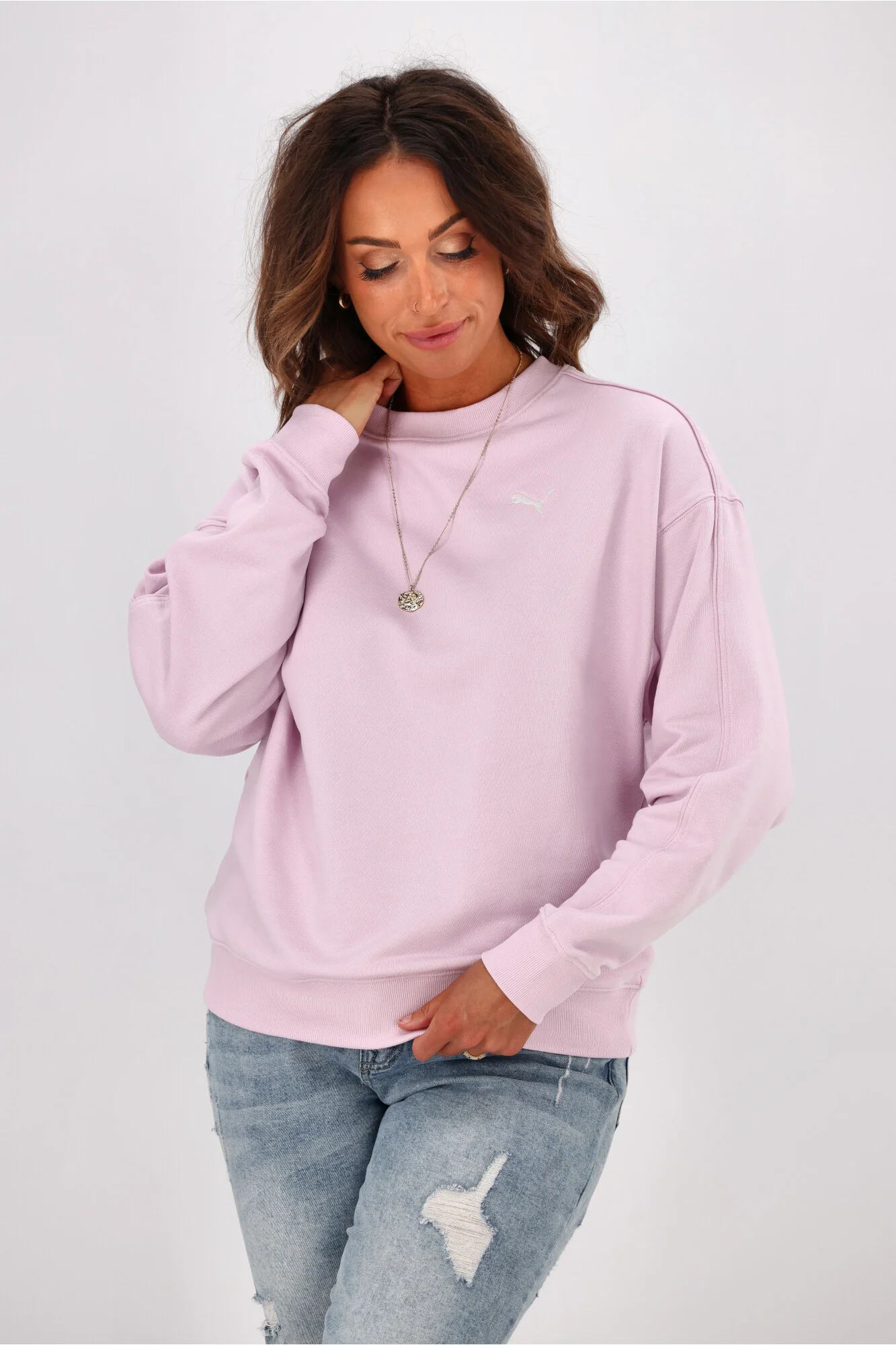 Puma HER Crew Club Grape Mist - Image 4