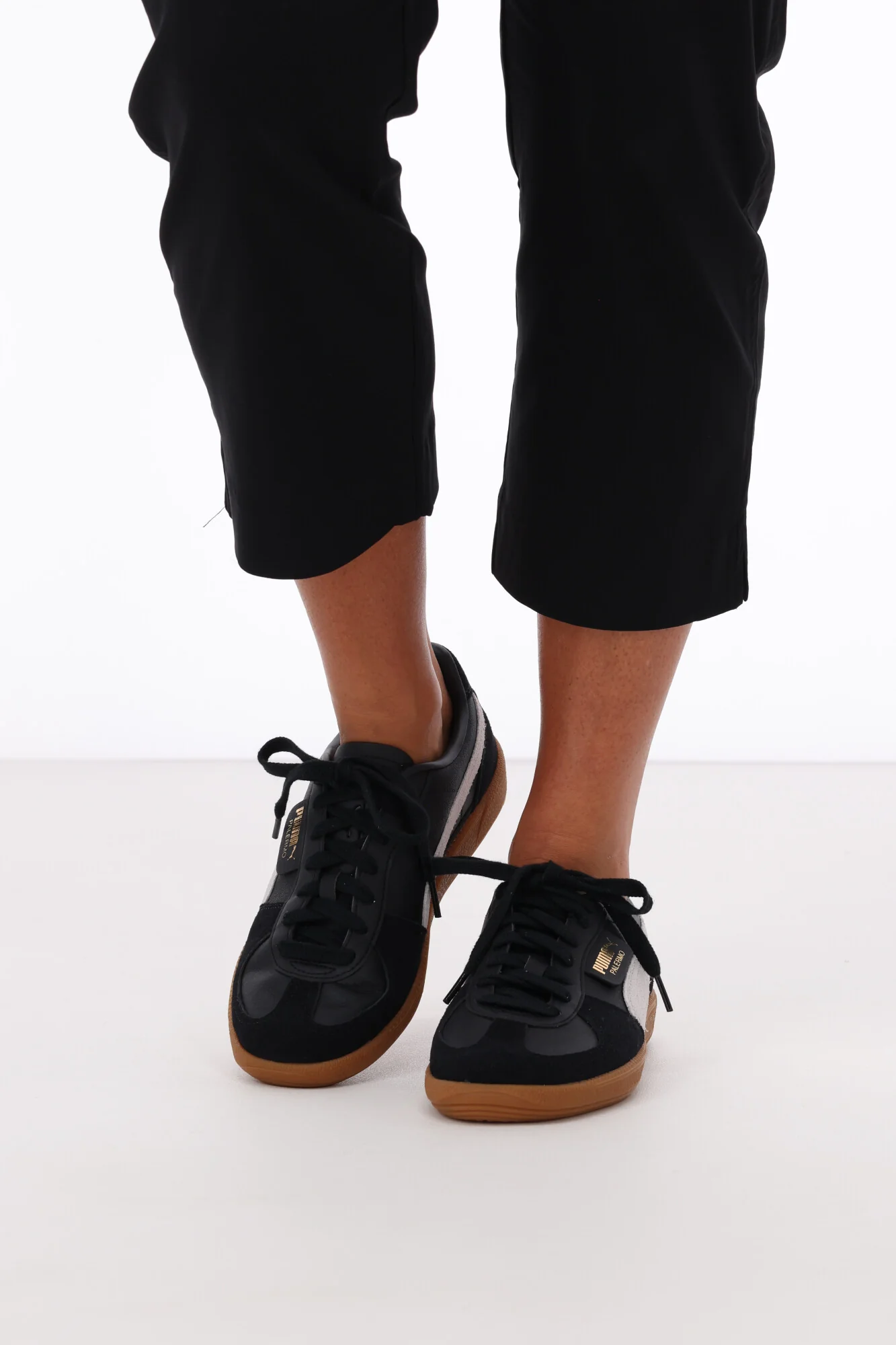 Puma Palermo Black Feather Grey - Image 3