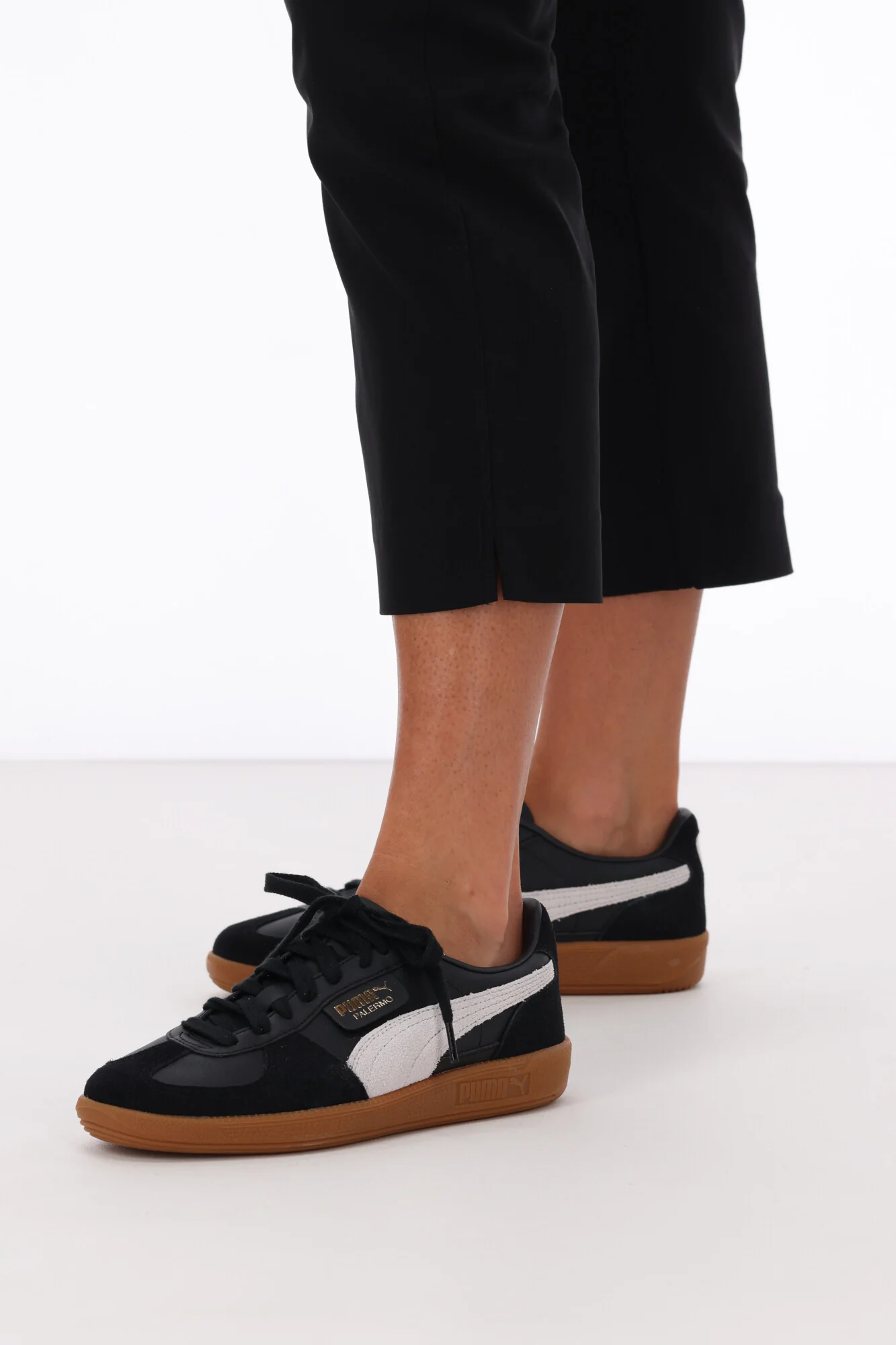 Puma Palermo Black Feather Grey - Image 4