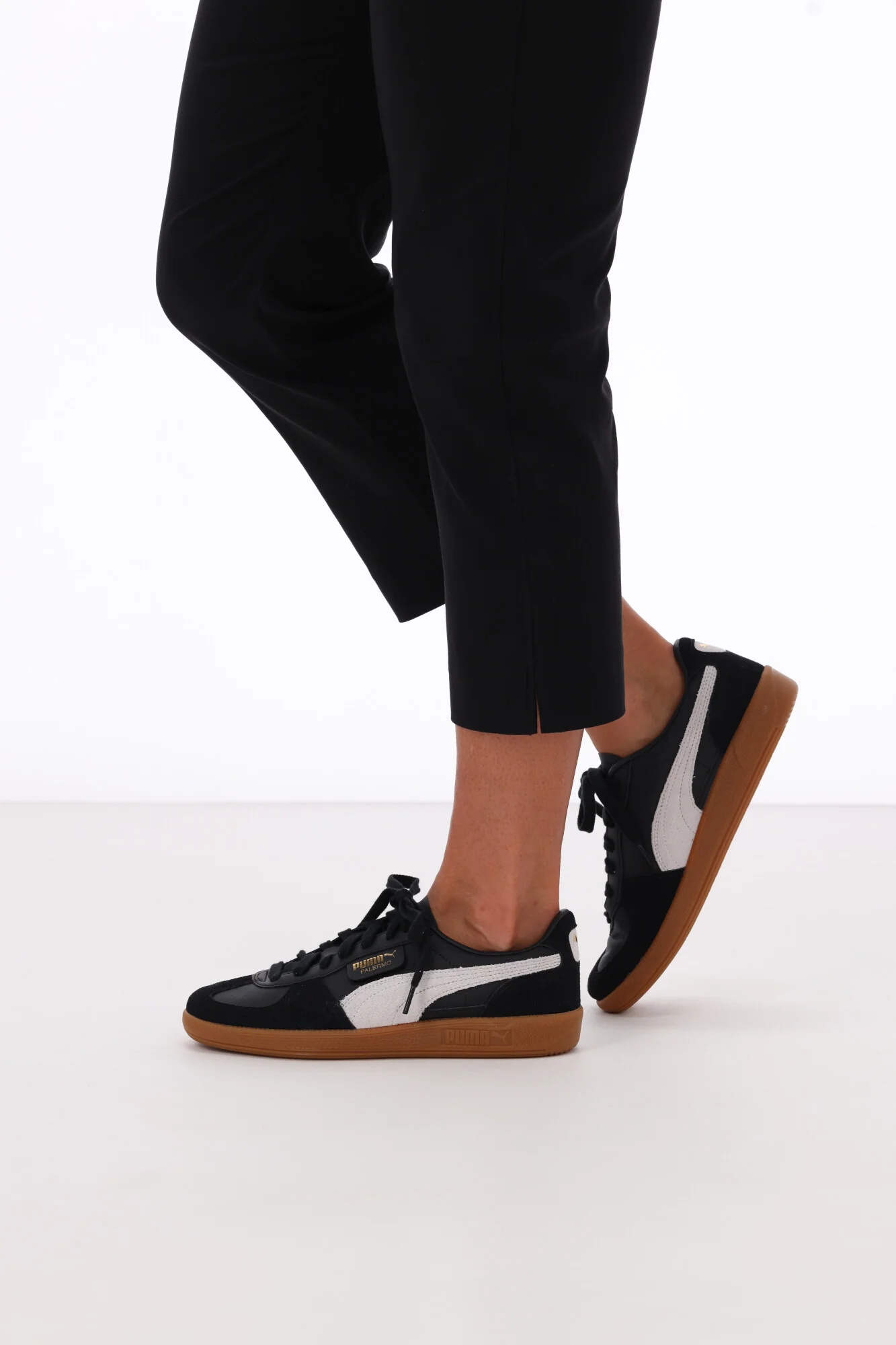 Puma Palermo Black Feather Grey - Image 5