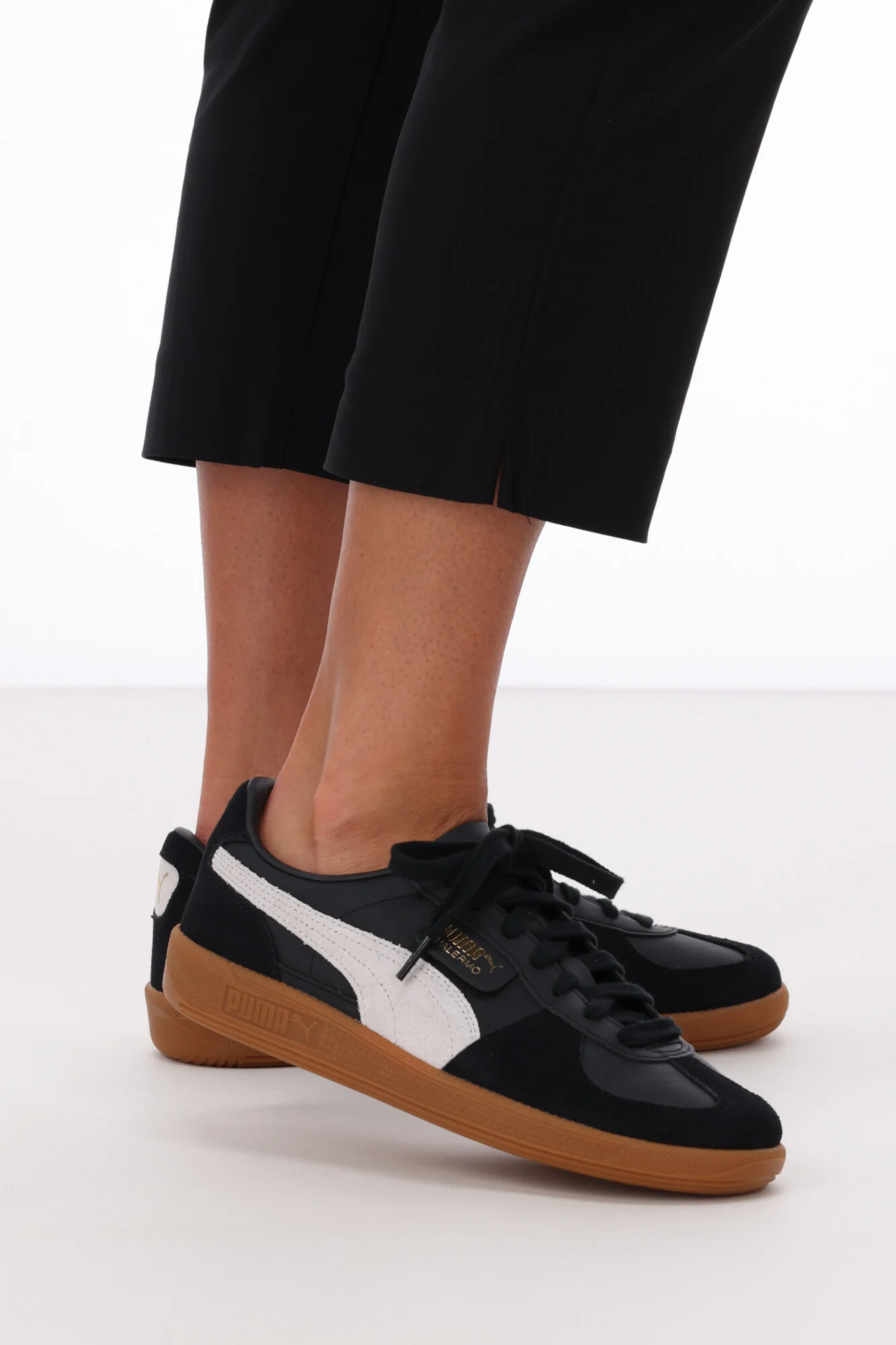 Puma Palermo Black Feather Grey - Image 7