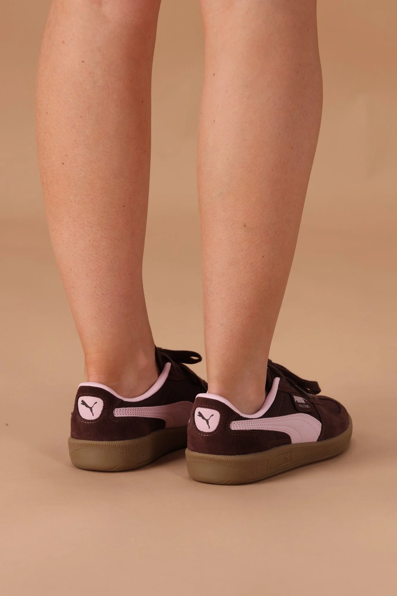 Puma Palermo Vintage Update Chocolate Brown Gum Unisex - Image 3