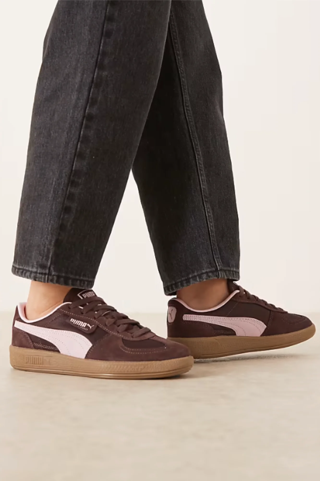 Puma Palermo Vintage Update Chocolate Brown Gum Unisex - Image 4