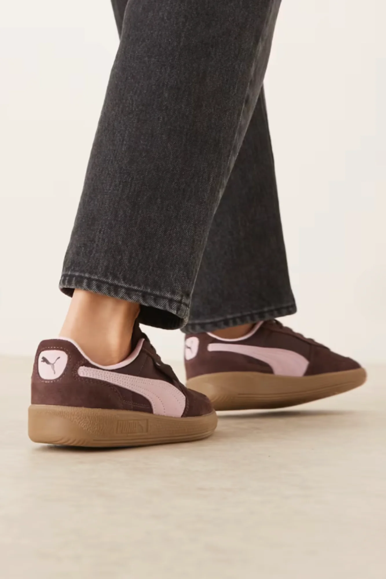 Puma Palermo Vintage Update Chocolate Brown Gum Unisex - Image 5