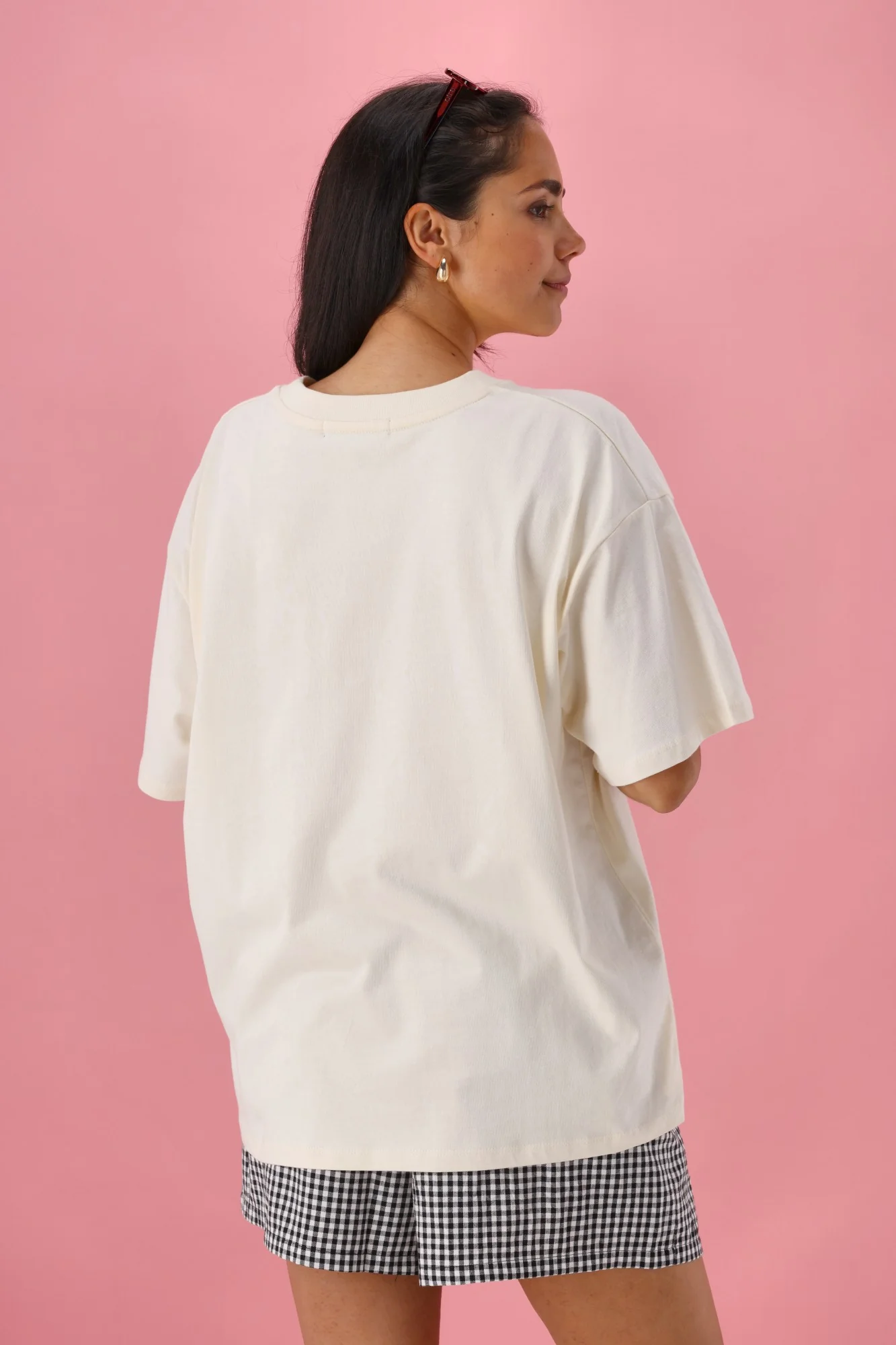 Rebel Club Bleeding Rose Tee Vanilla - Image 8