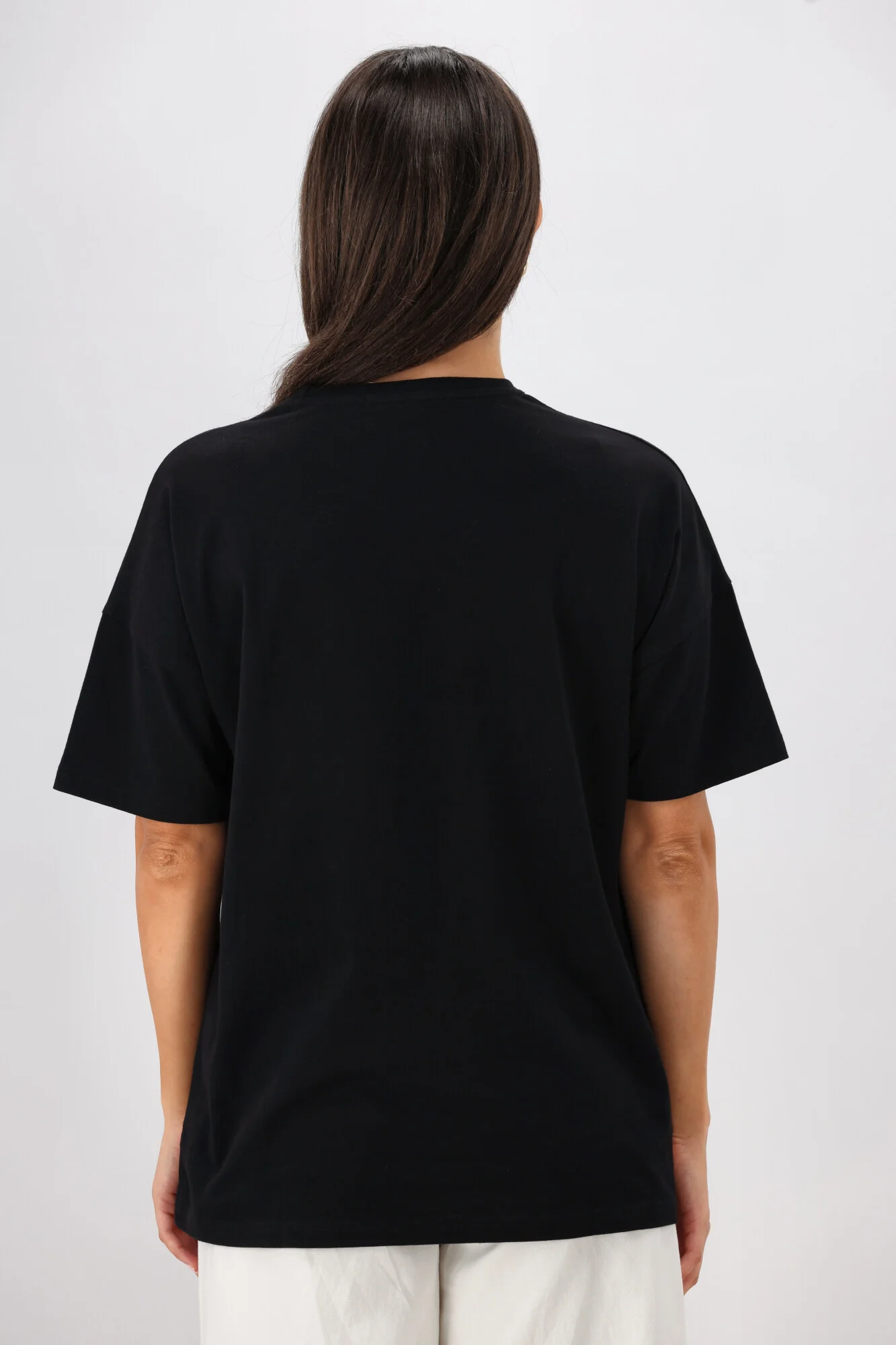 Rebel Club Leopard Dreams Block Boyfriend Tee Black - Image 10
