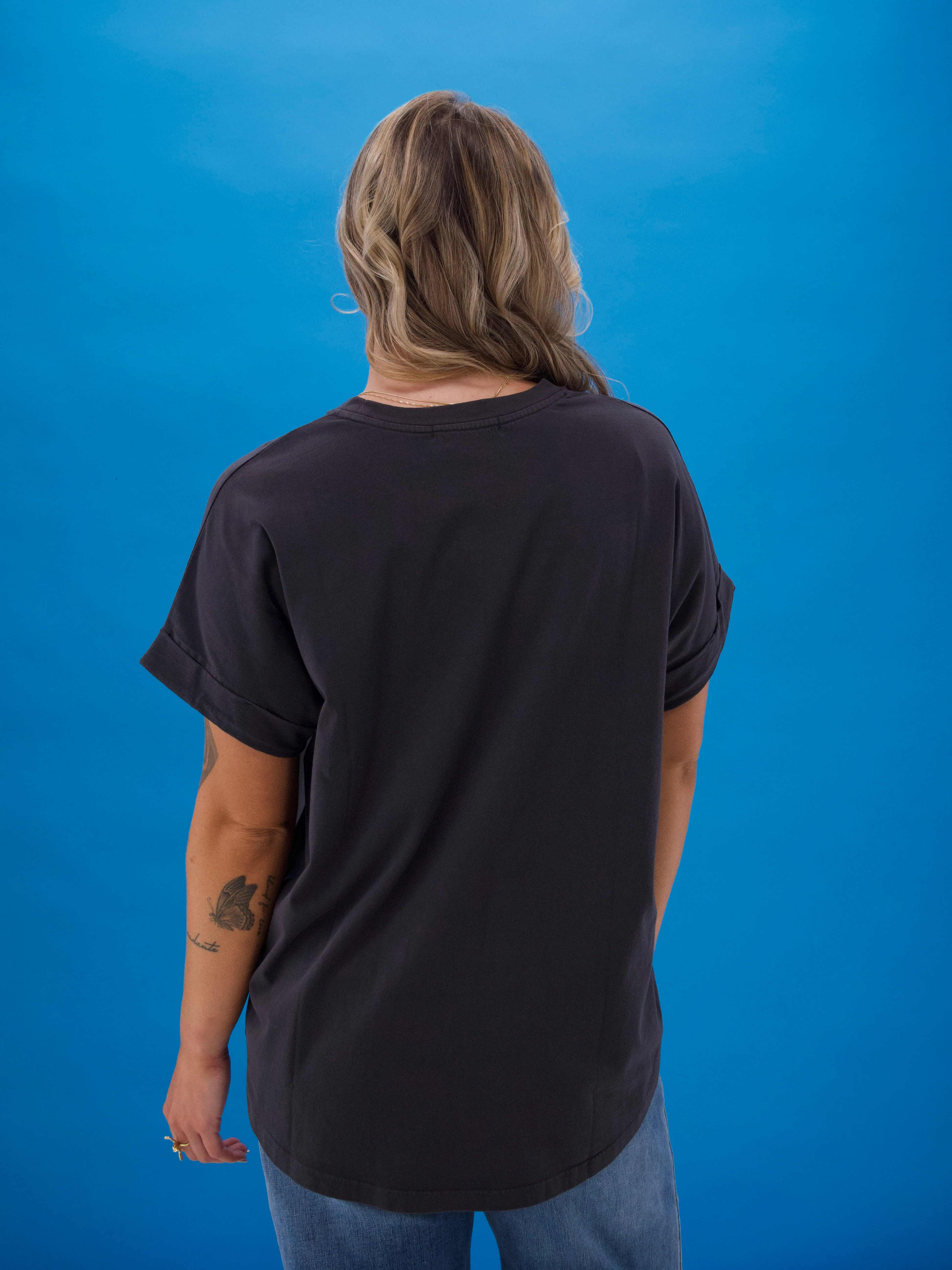 Rebel Club Neon Nights Tee Black Pigment - Image 5