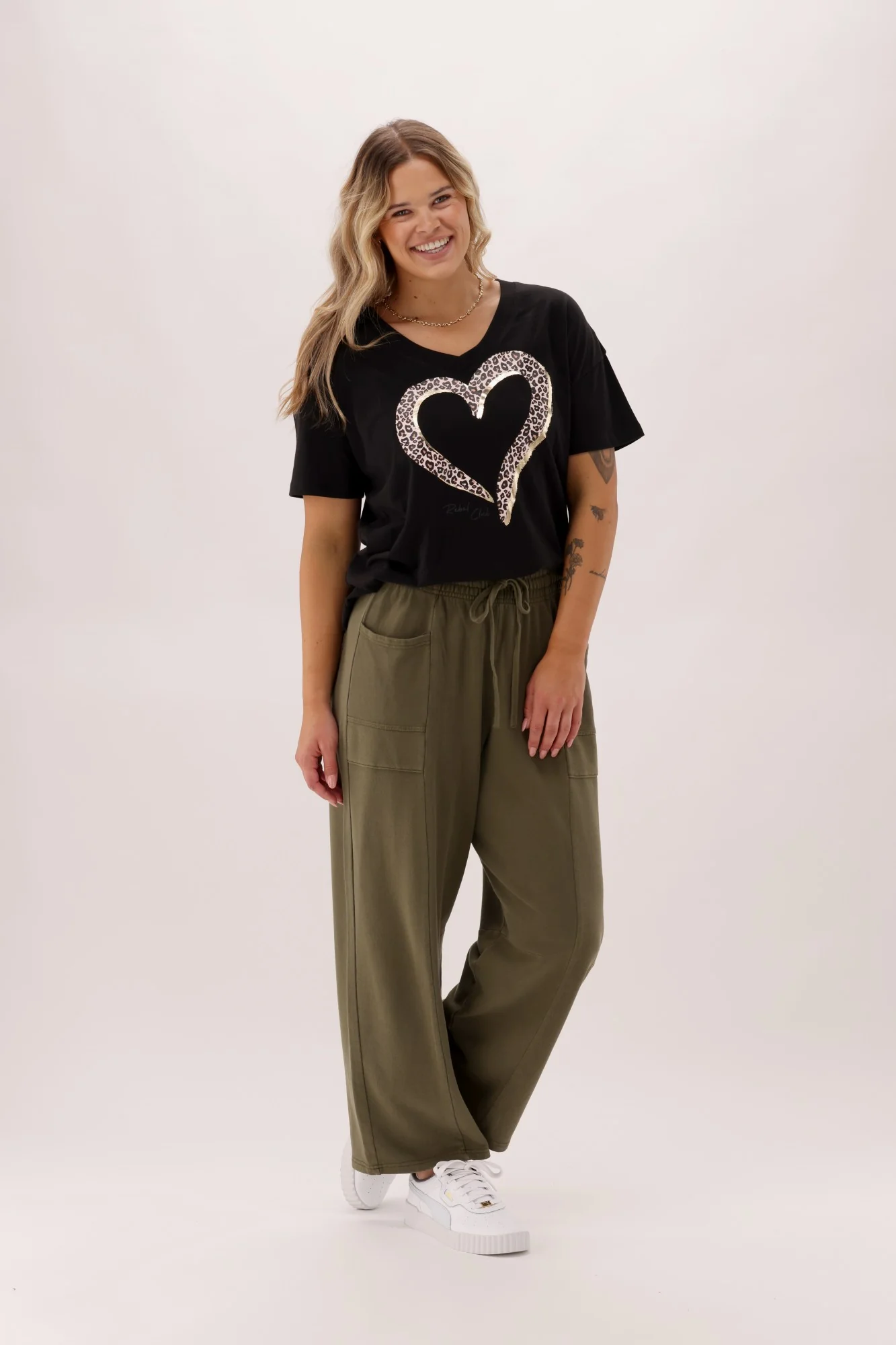 Rebel Club Nova Barrel Pant Khaki - Image 5