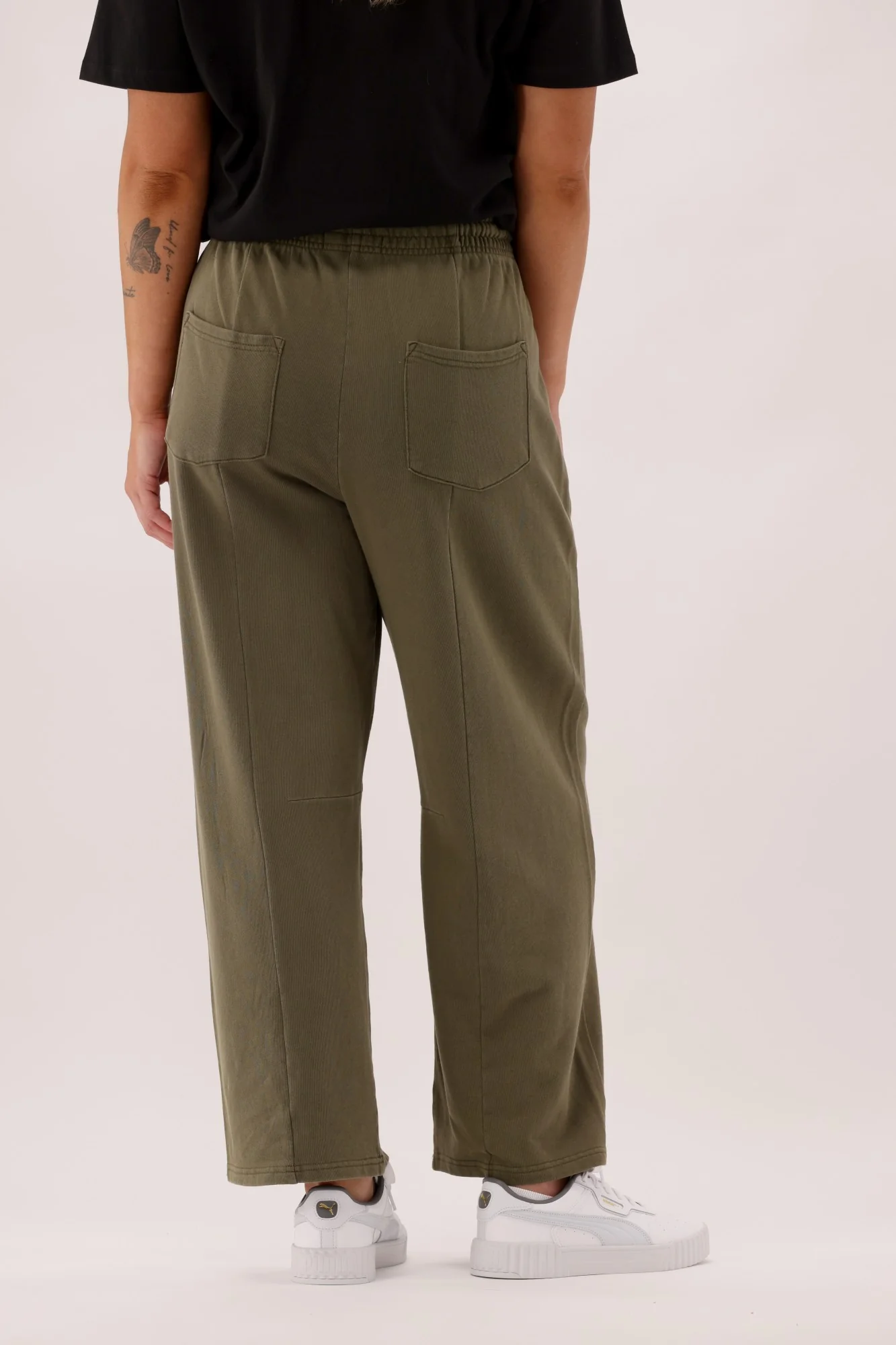 Rebel Club Nova Barrel Pant Khaki - Image 7