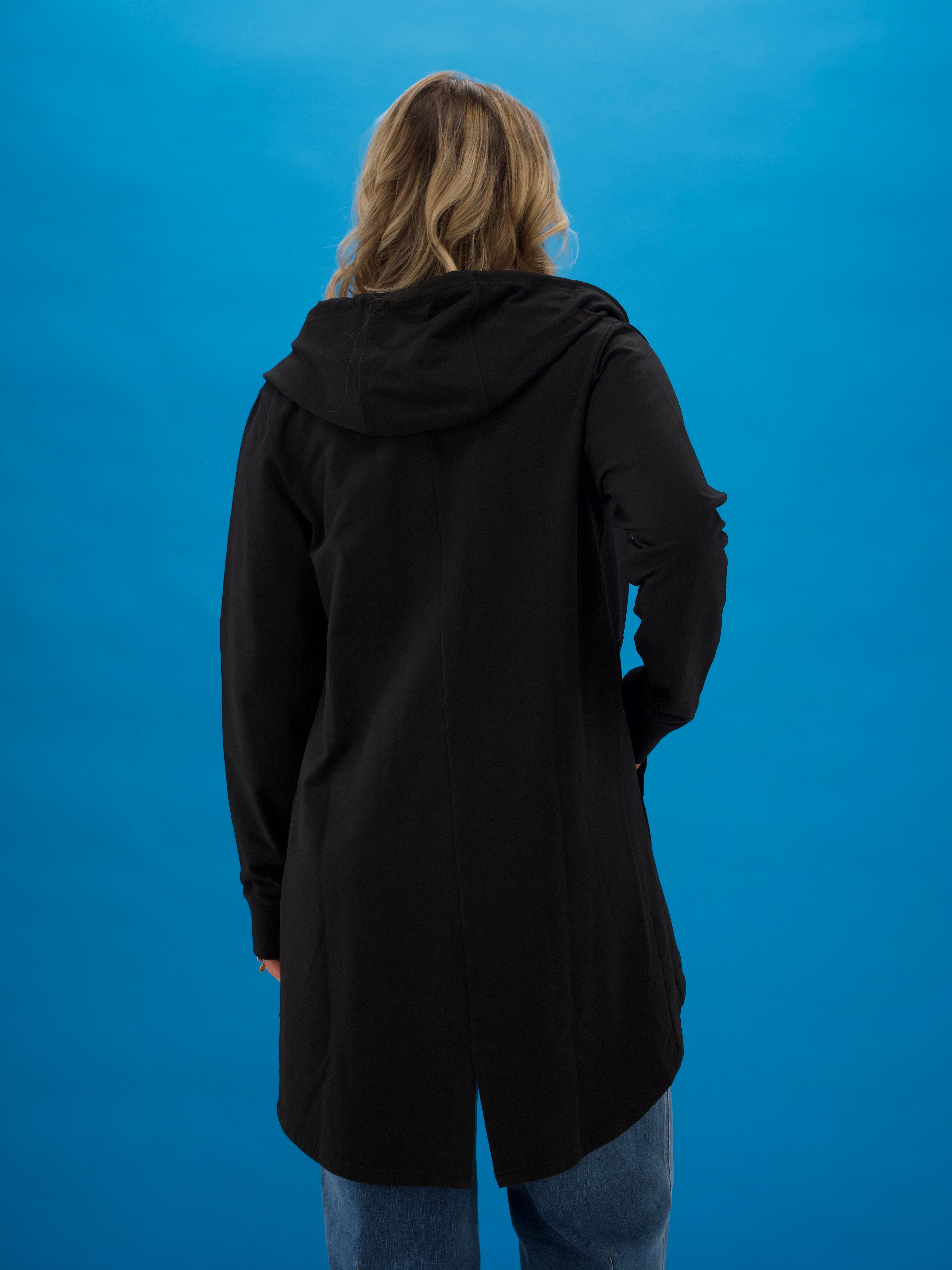 Rebel Club Sideline Hoodie Cardi Black - Image 4