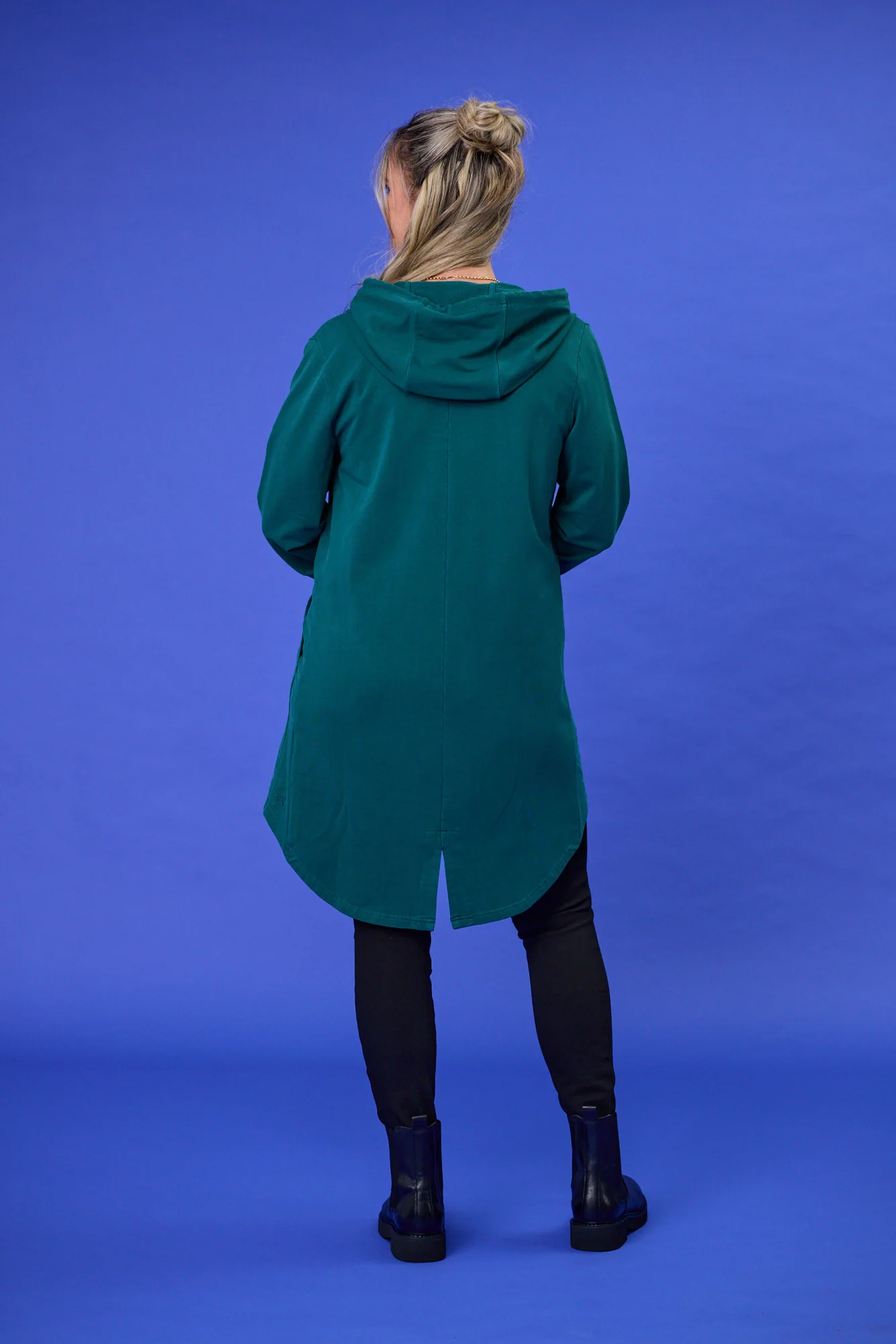 Rebel Club Sideline Hoodie Cardi Green - Image 4