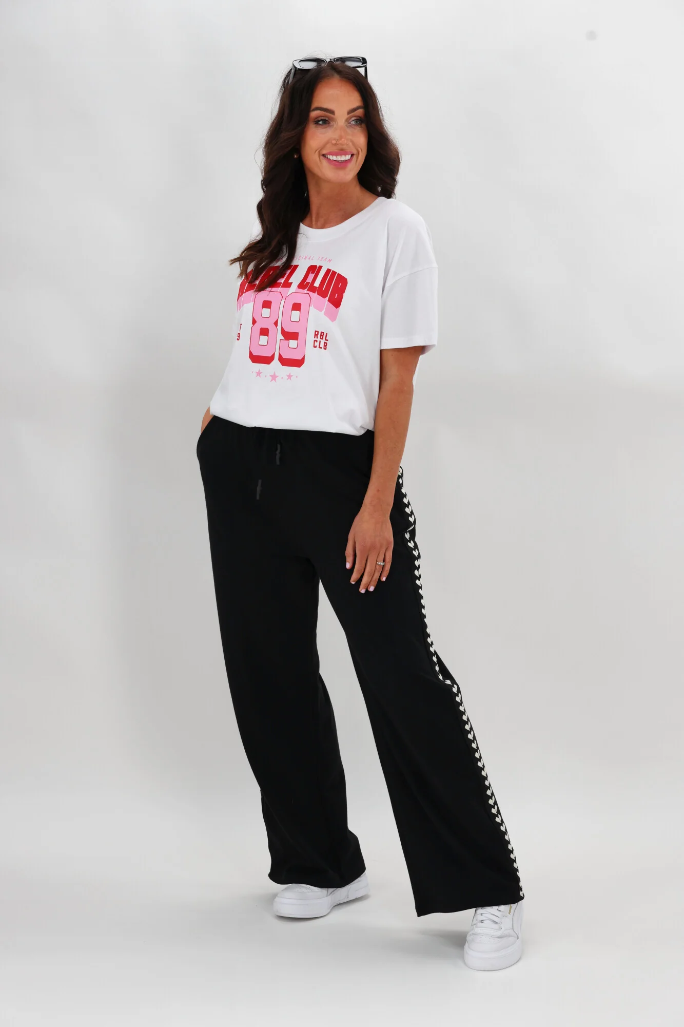 Rebel Club Trackside Pant Black