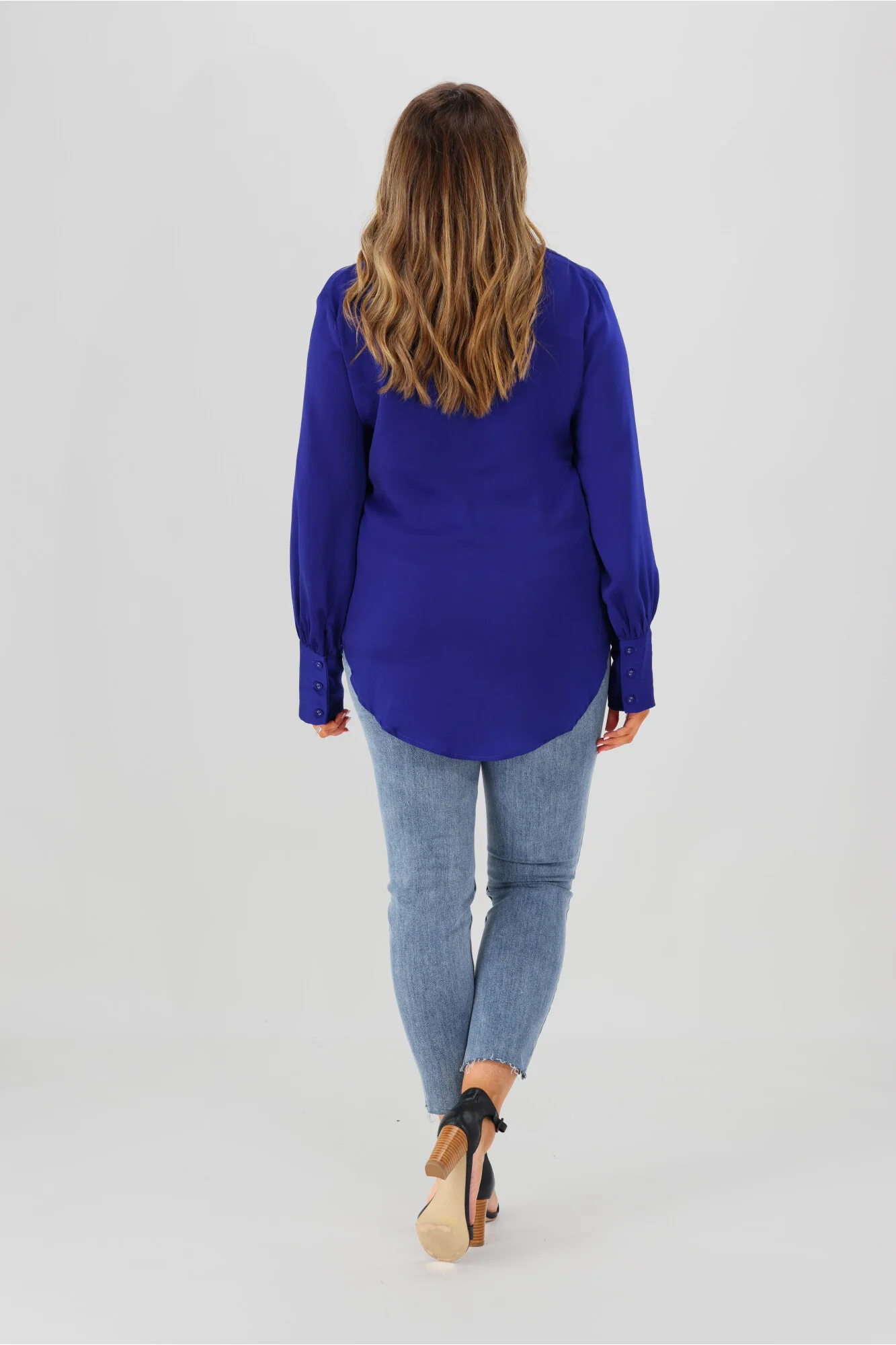 Roseason Farah Blouse Blue - Image 8