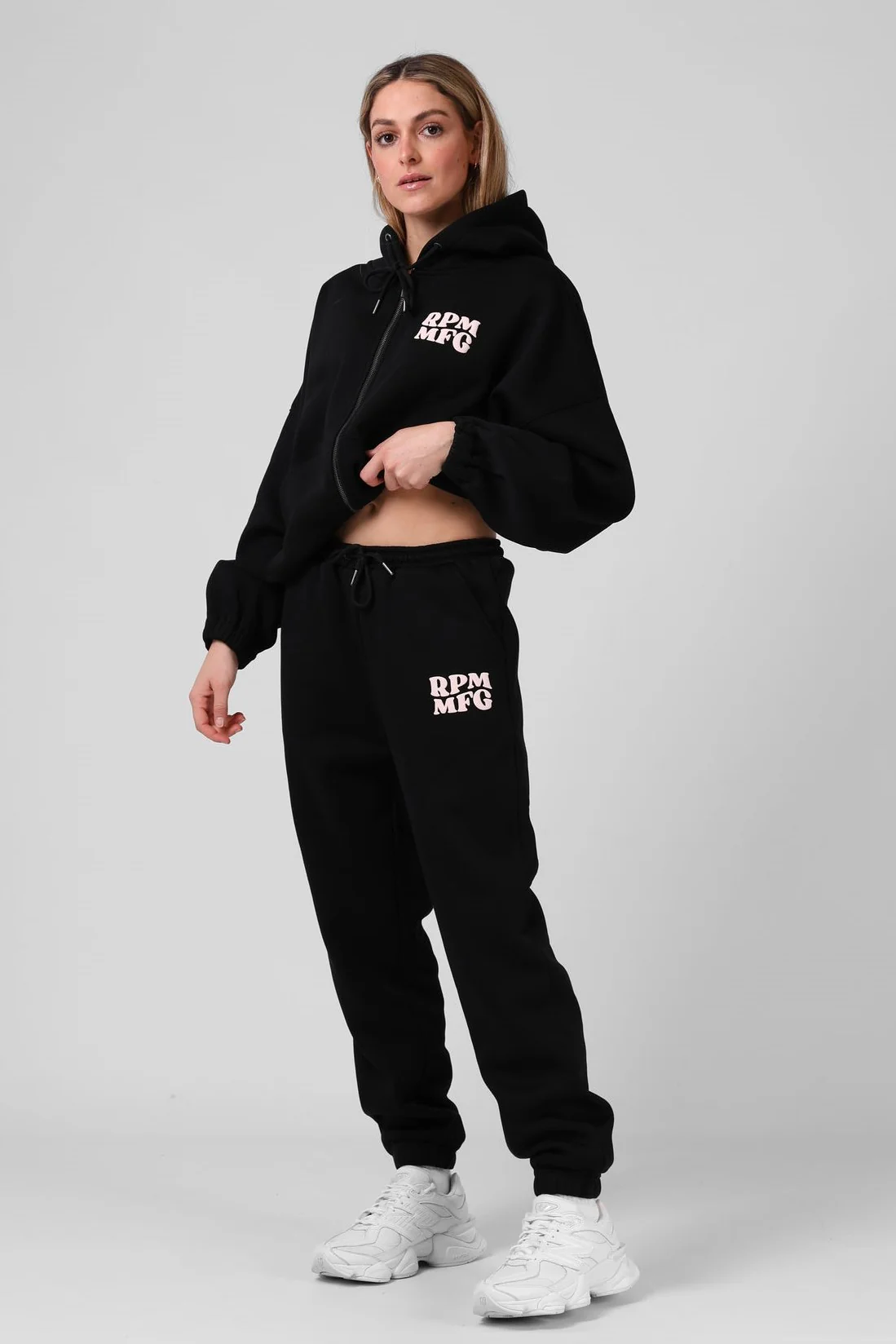 RPM Baggy Track Pant Black