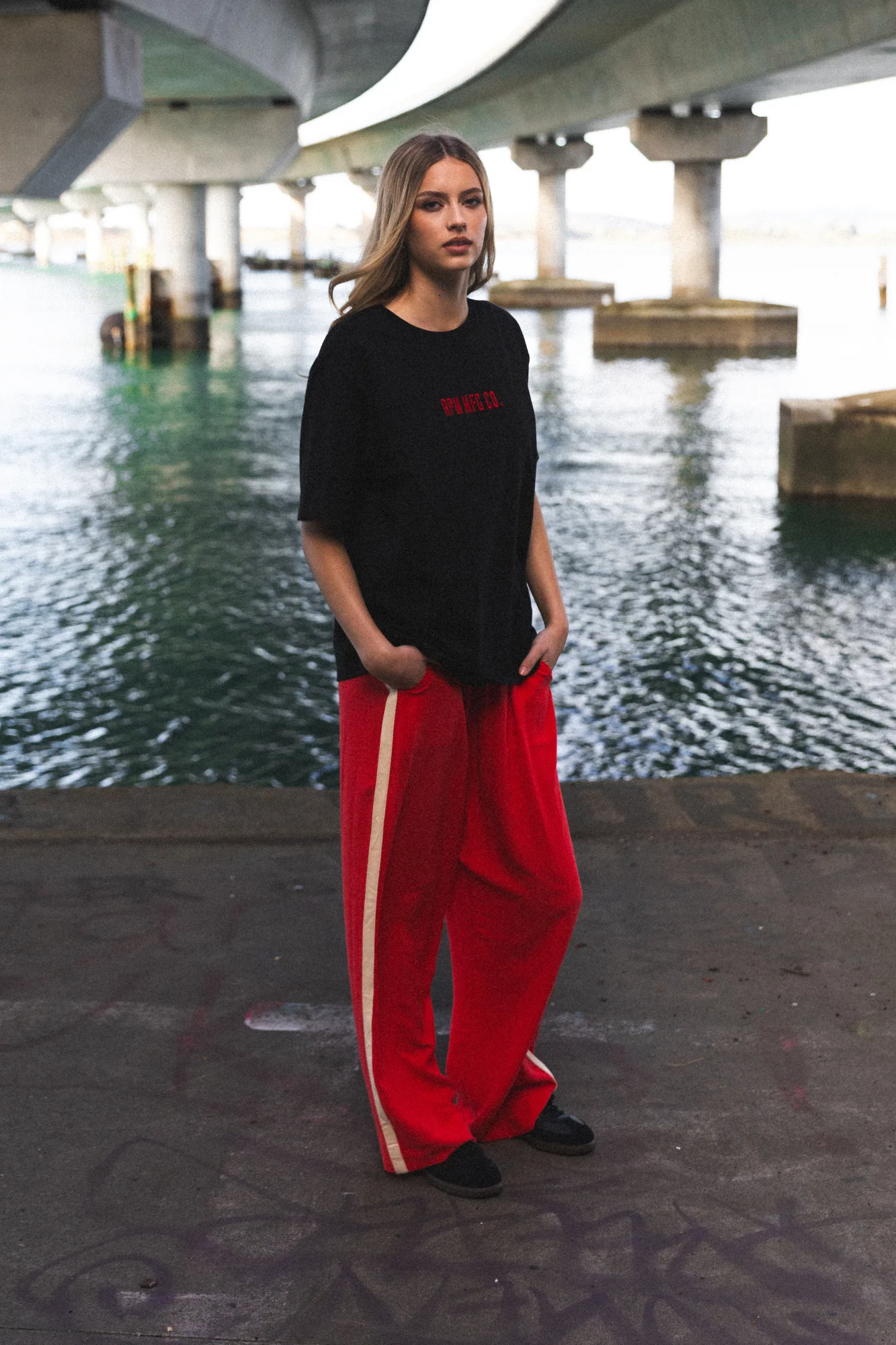 RPM Miila Pant Red