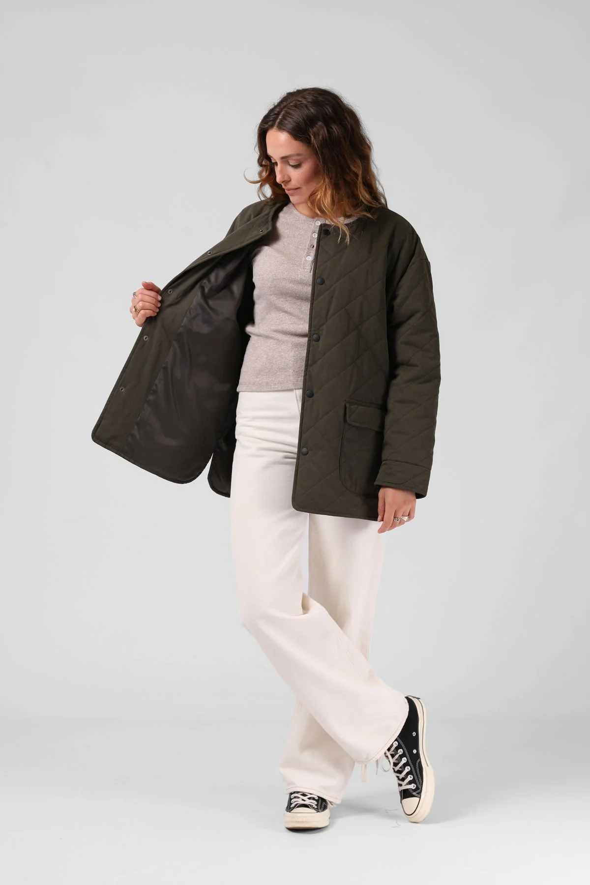 RPM Quilted Jacket Forrest - Image 3