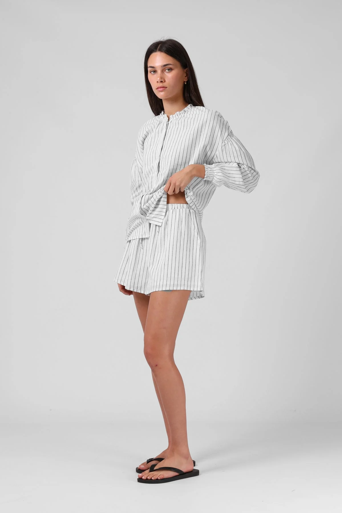 RPM Tilly Short White Stripe - Image 2