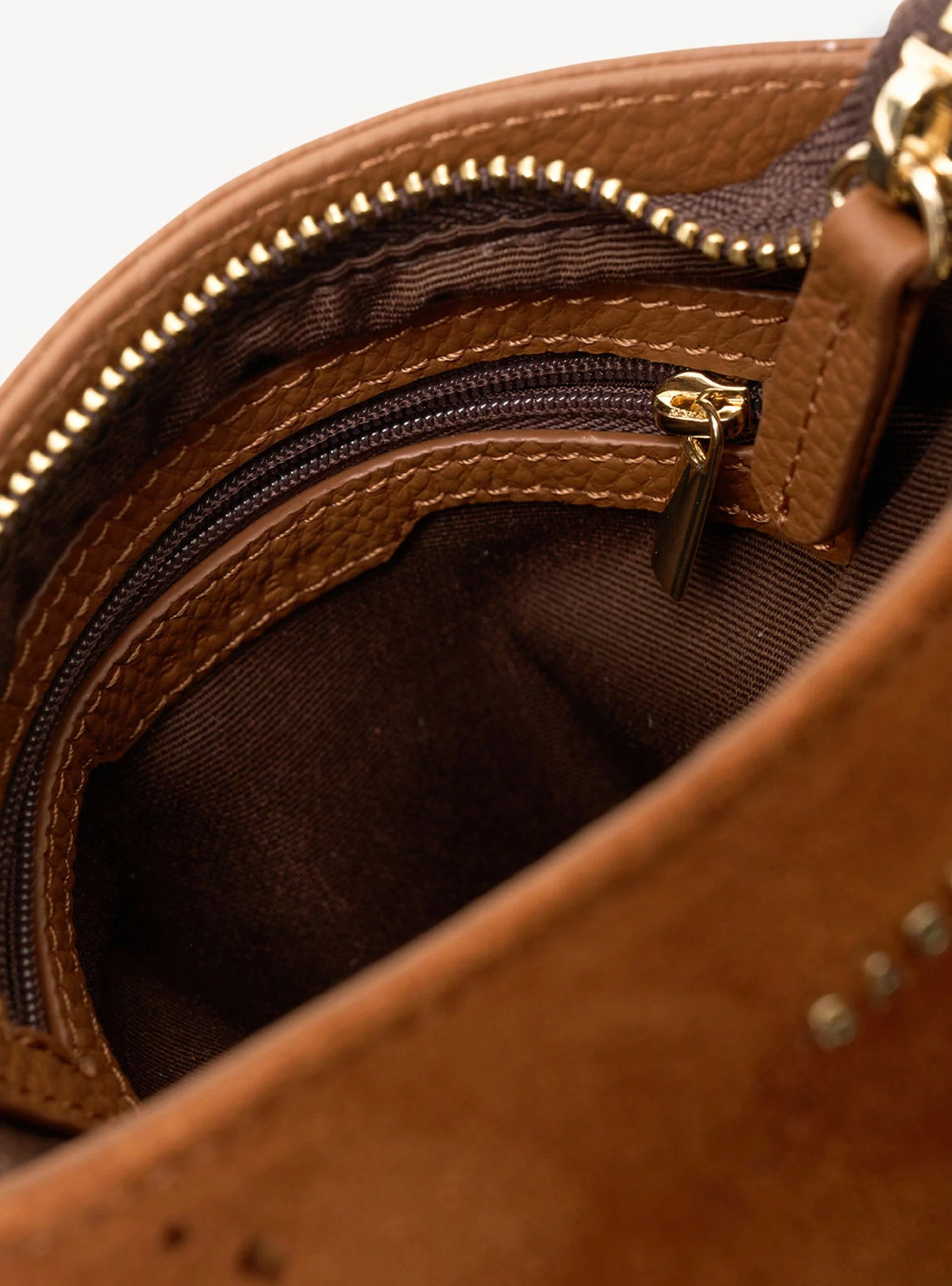 Saben Coco Mini Bag Suede + Fringe Tan - Image 4