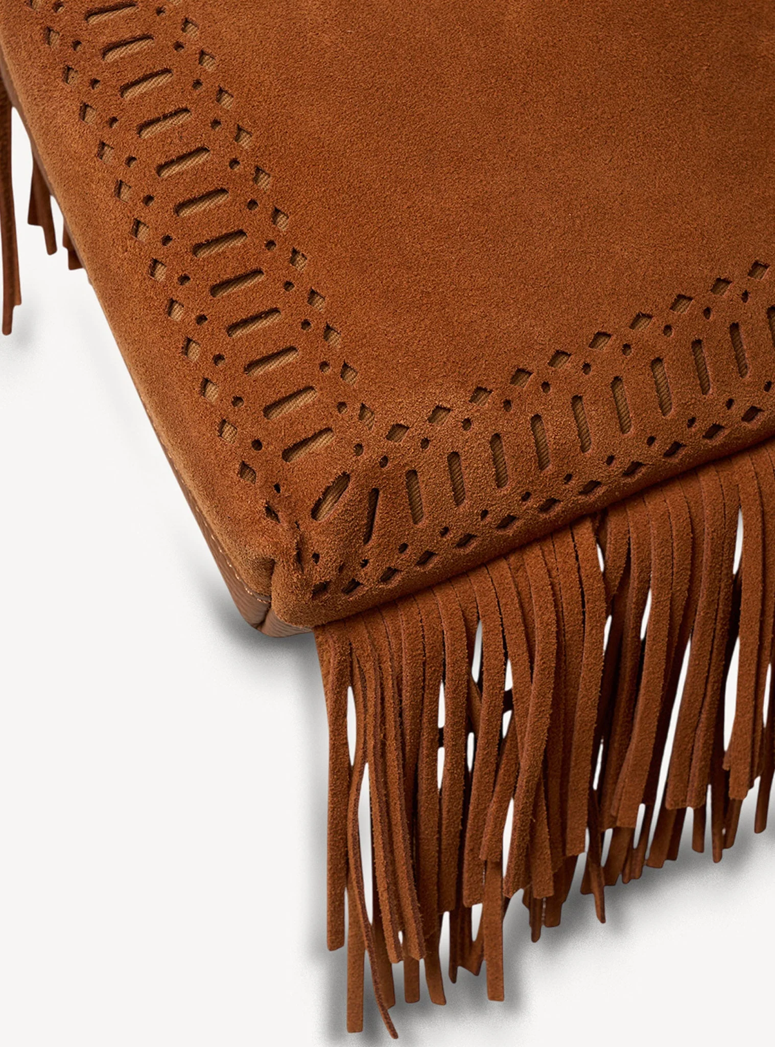 Saben Coco Mini Bag Suede + Fringe Tan - Image 6