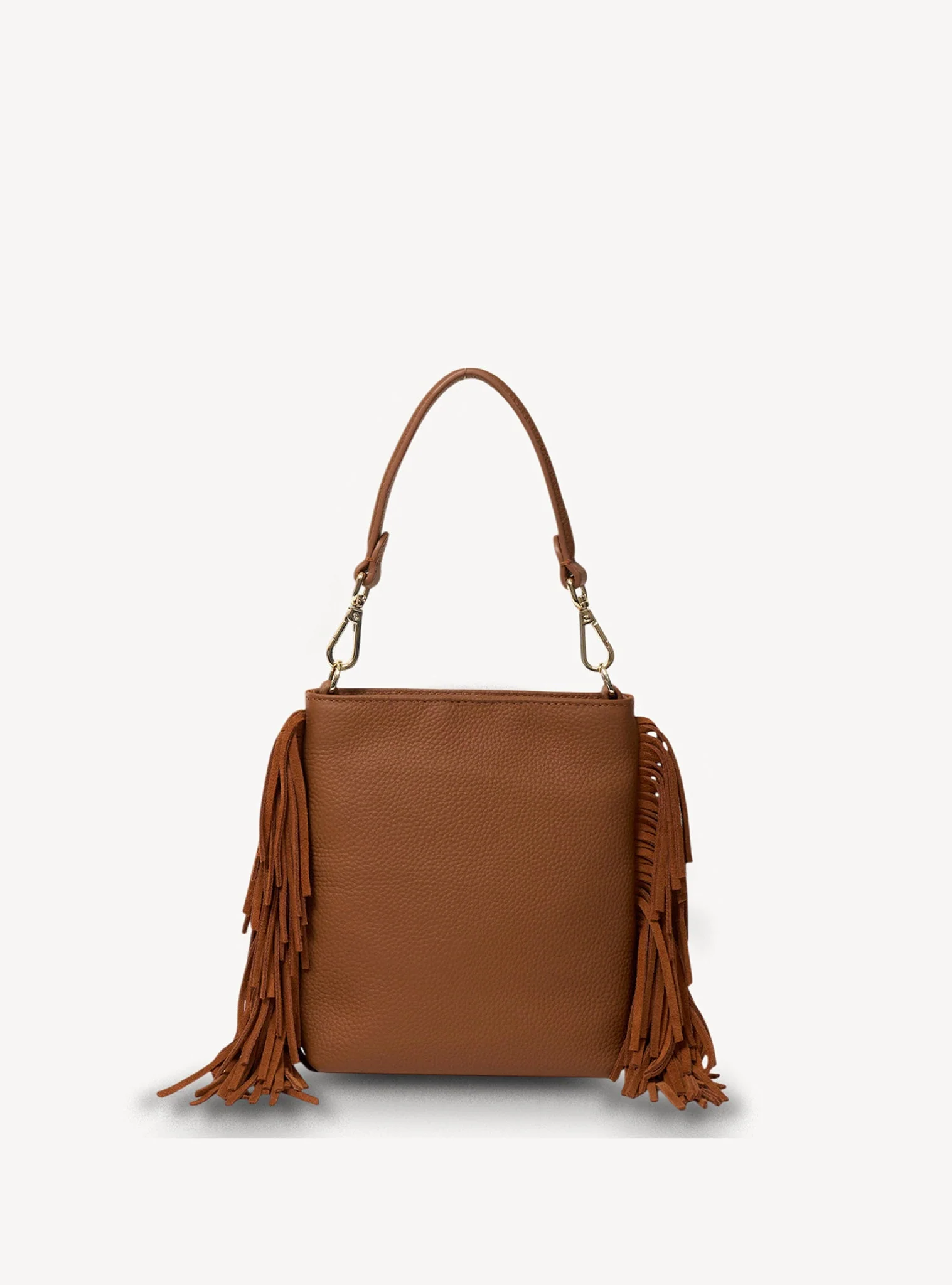 Saben Coco Mini Bag Suede + Fringe Tan - Image 7