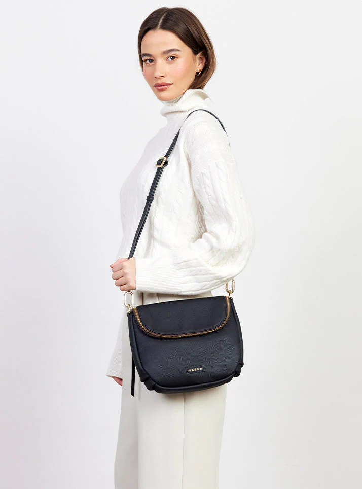 Saben Fifi Crossbody Bag Black
