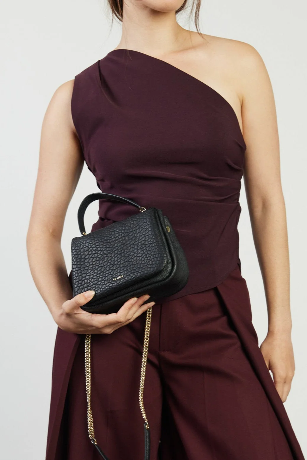 Saben Flo Shoulder Bag Black Bubble - Image 3