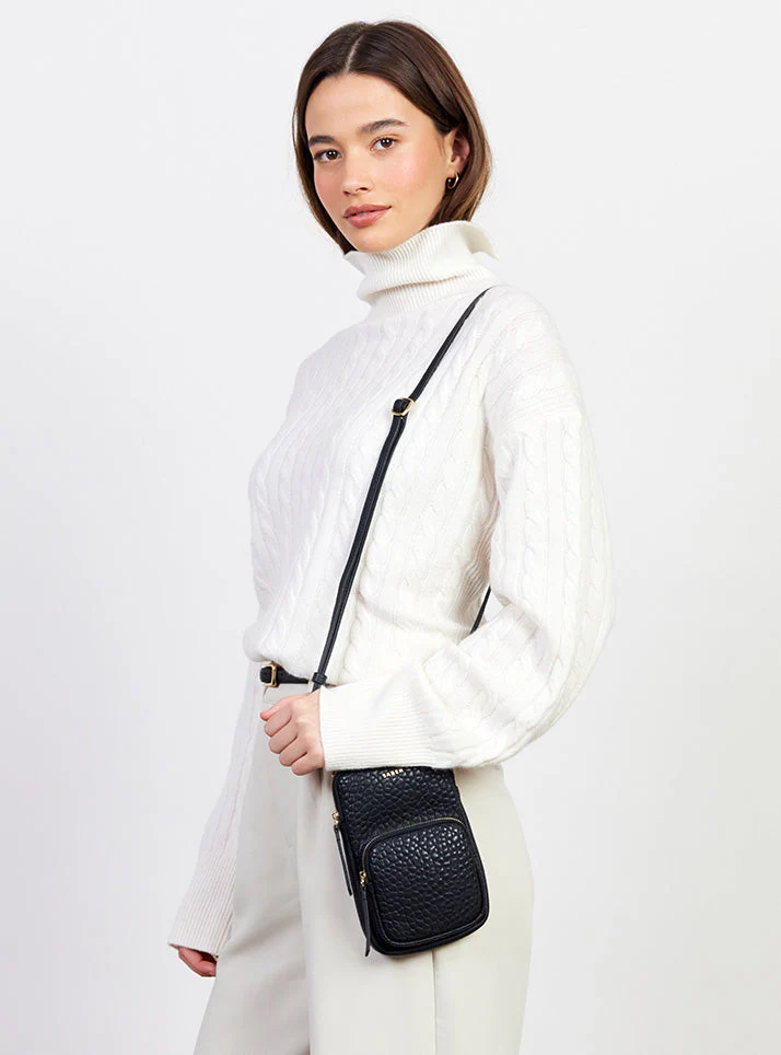 Saben Nikko Pocket Phone Sling Black Bubble