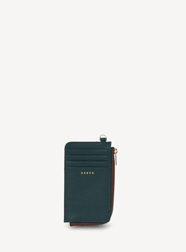 Saben Winona Card Holder Hunter Green - Image 2