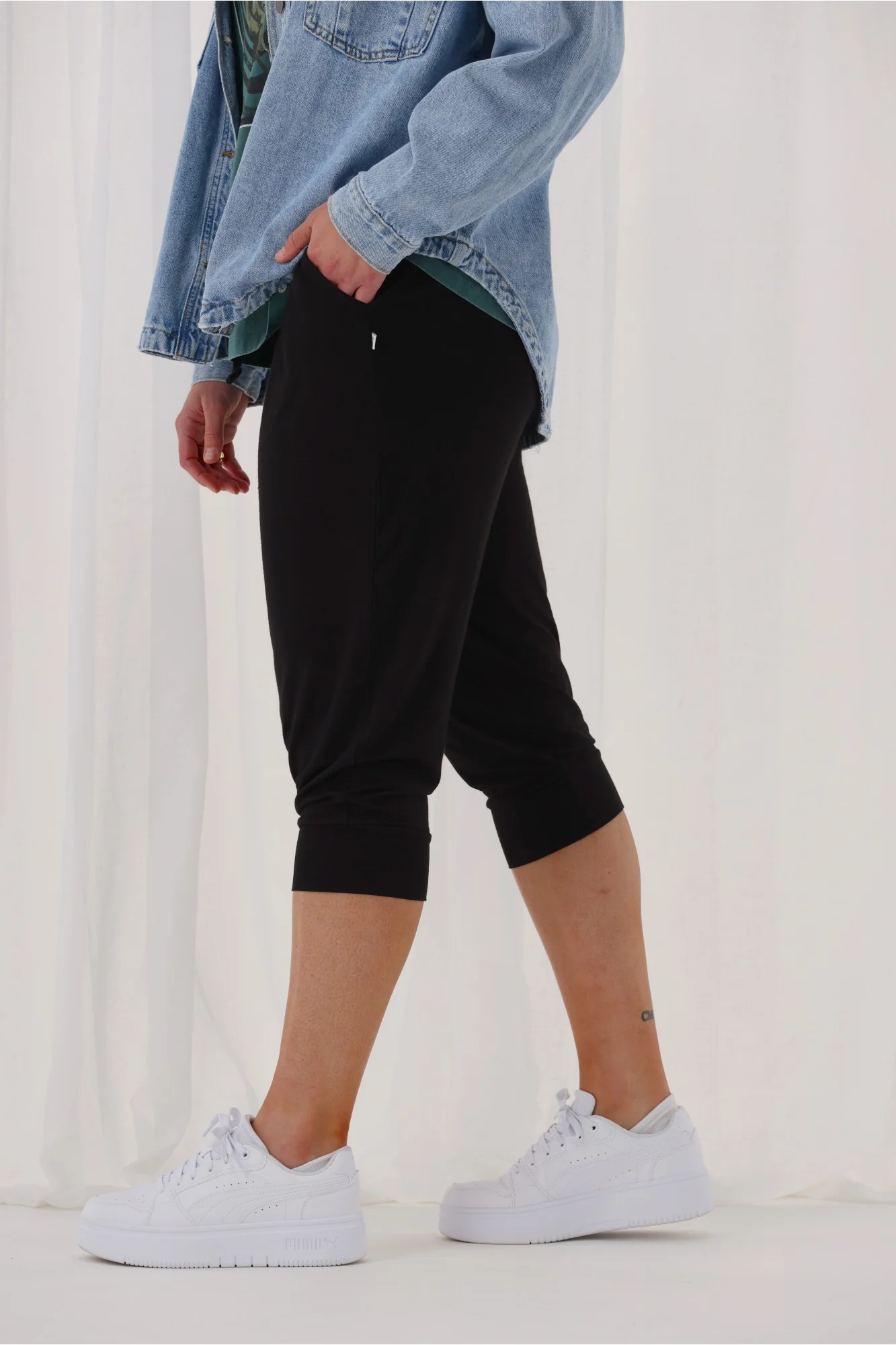 Shine On Essentials Comfort Jogger Black - Image 8