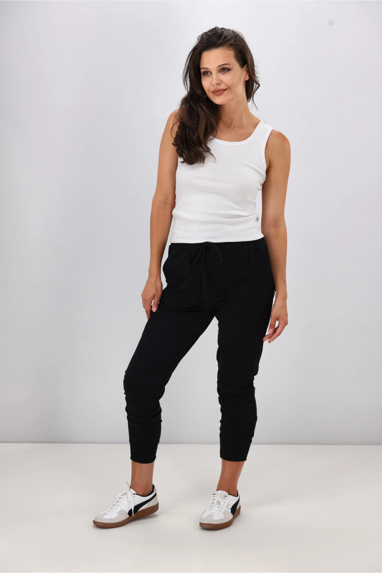 Shine On Essentials Full Length Jogger Black - Image 4