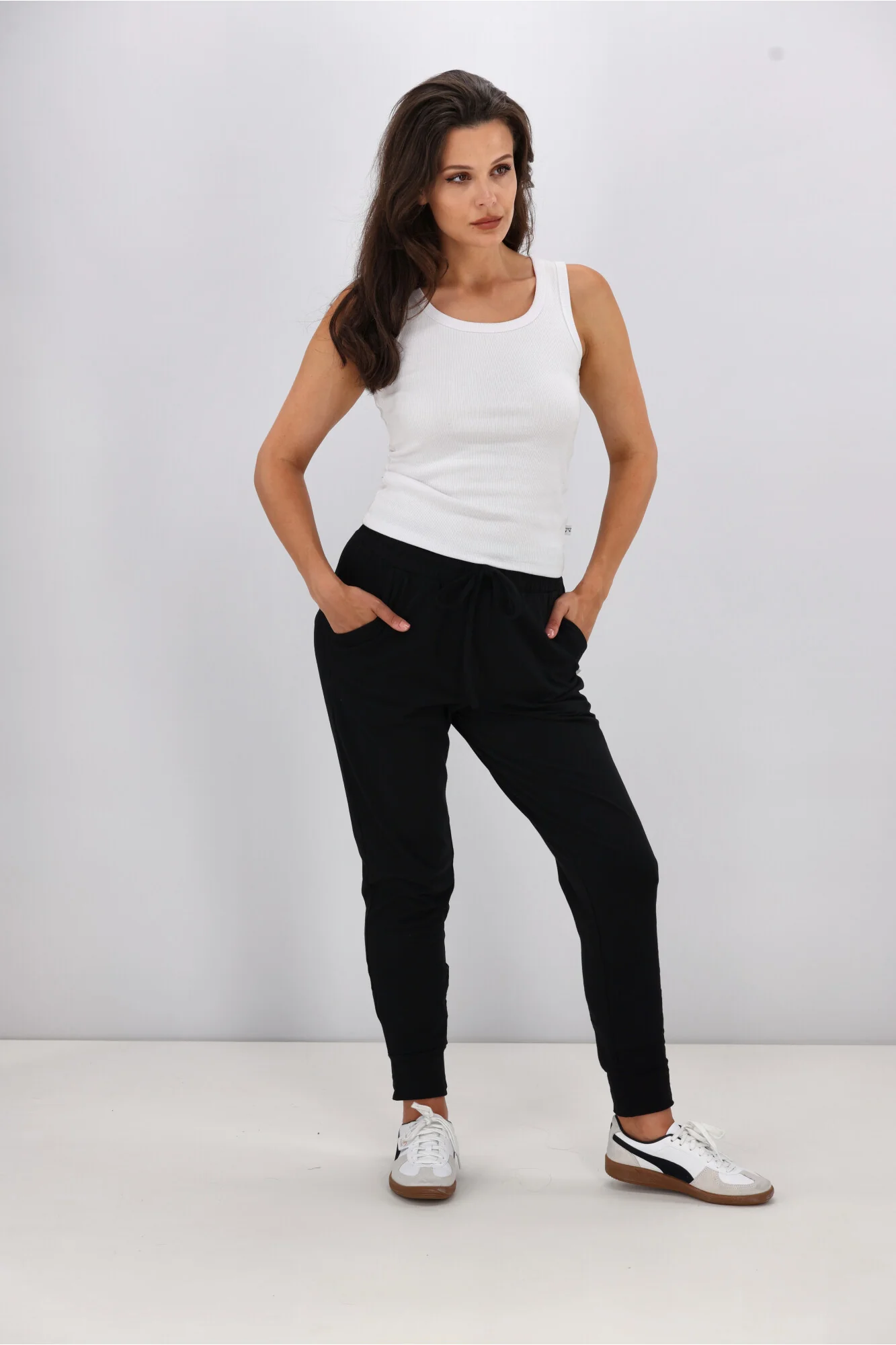 Shine On Essentials Full Length Jogger Black - Image 6