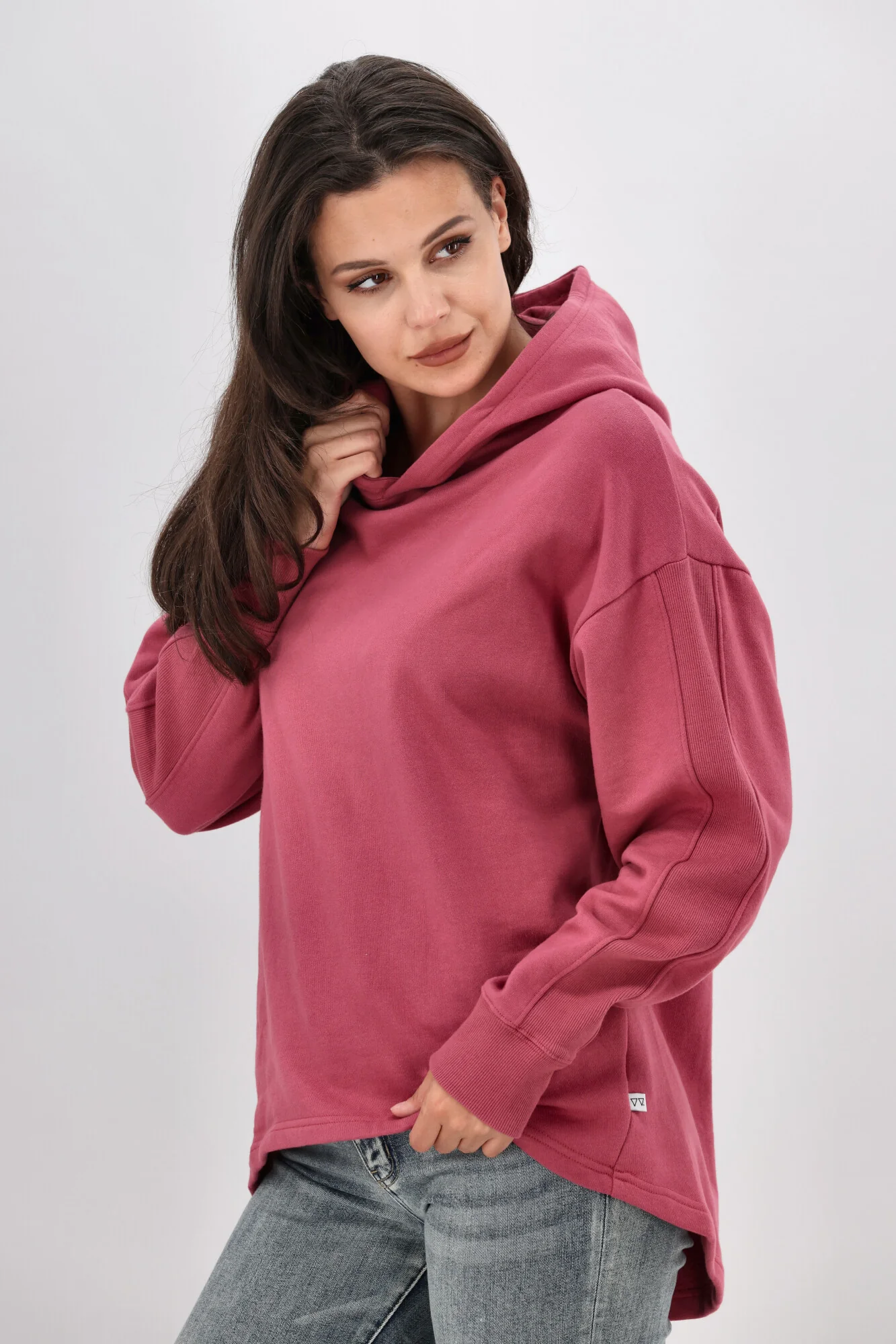 Shine On Essentials Hoody Dusty Rose - Image 6