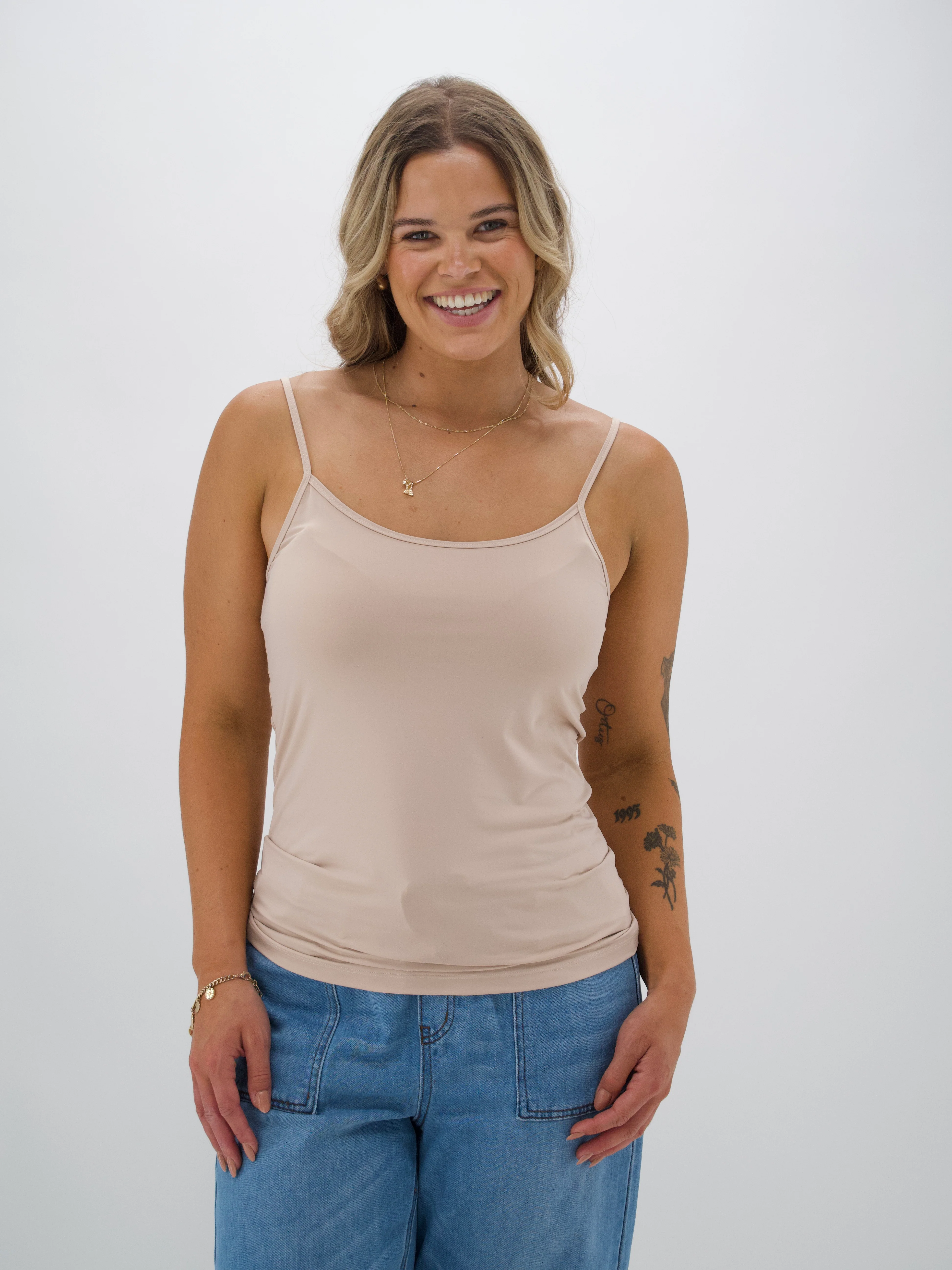 Shine On Essentials Layering Cami Nude