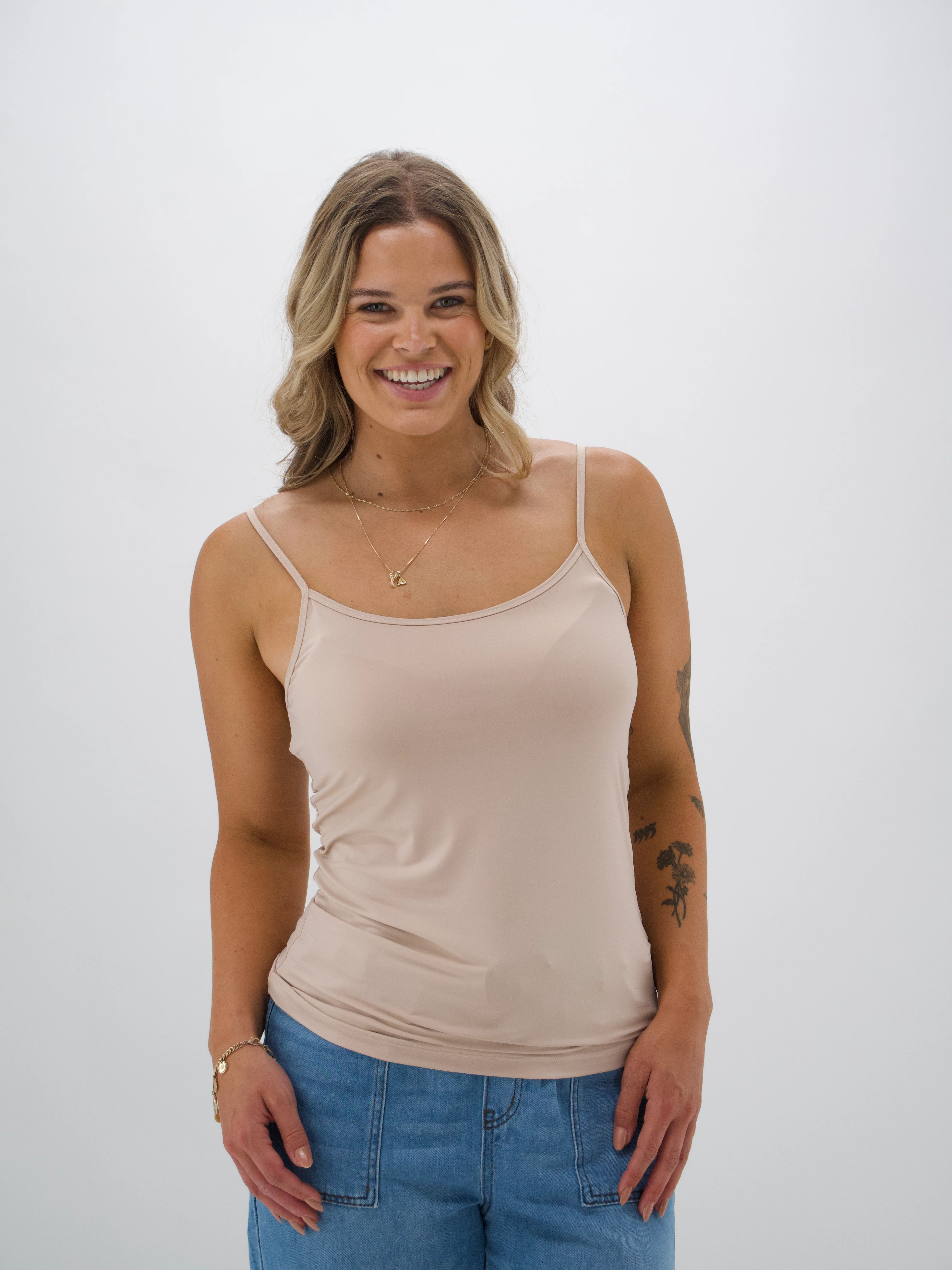 Shine On Essentials Layering Cami Nude - Image 3