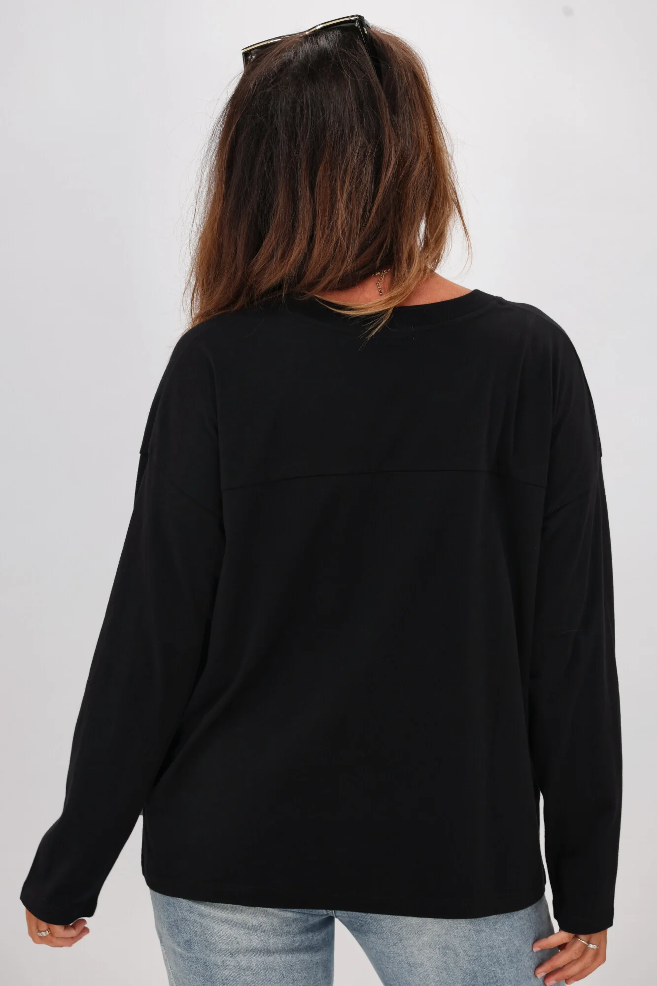Shine On Essentials Long Sleeve Black - Image 6