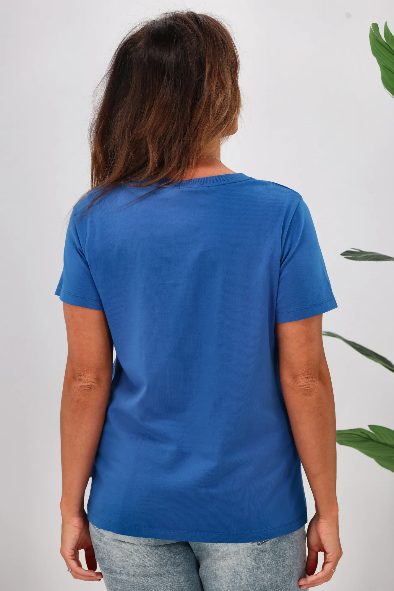 Shine On Essentials Tee Cobalt Blue - Image 6