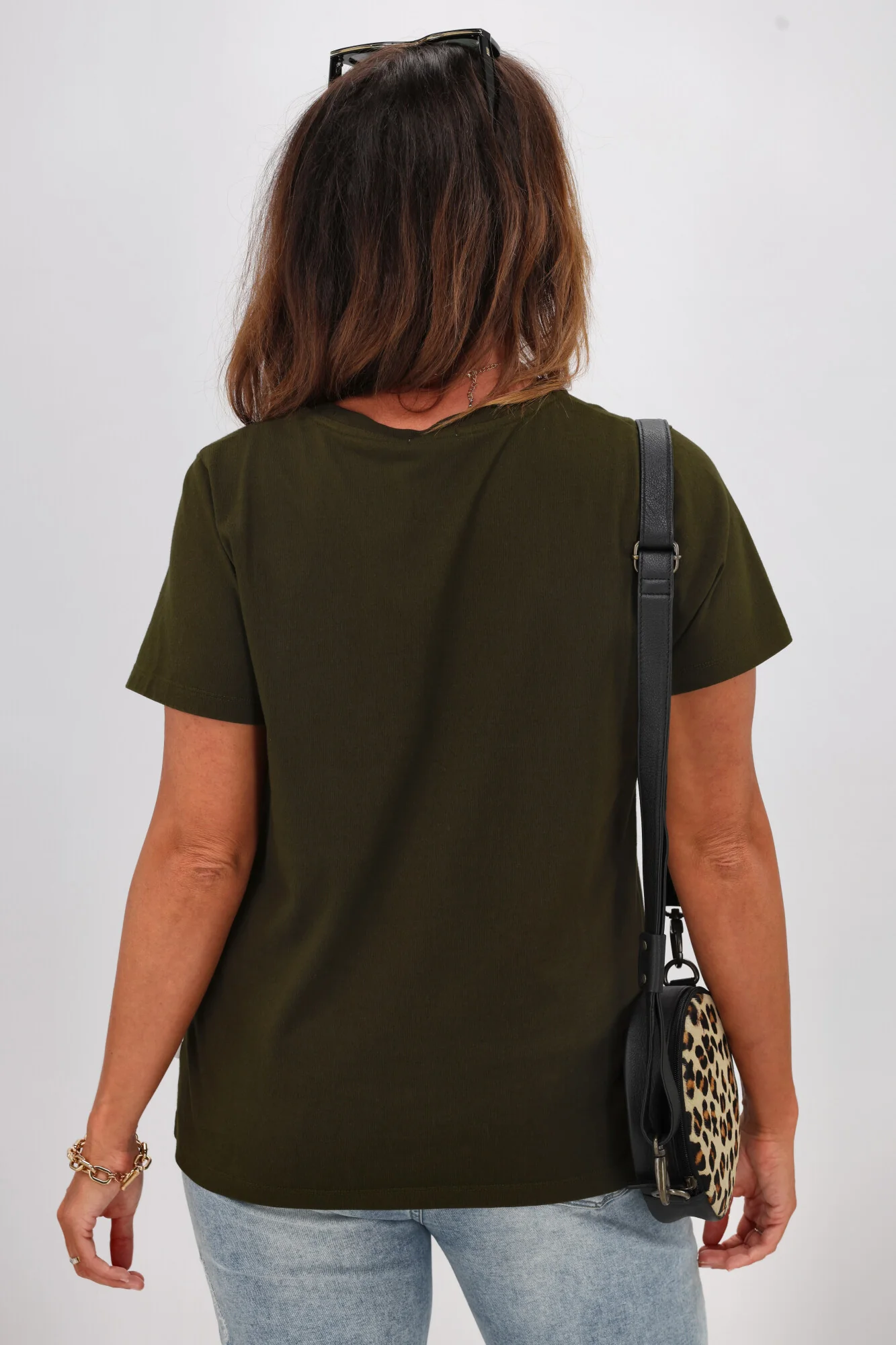 Shine On Essentials Tee Olive - Image 7