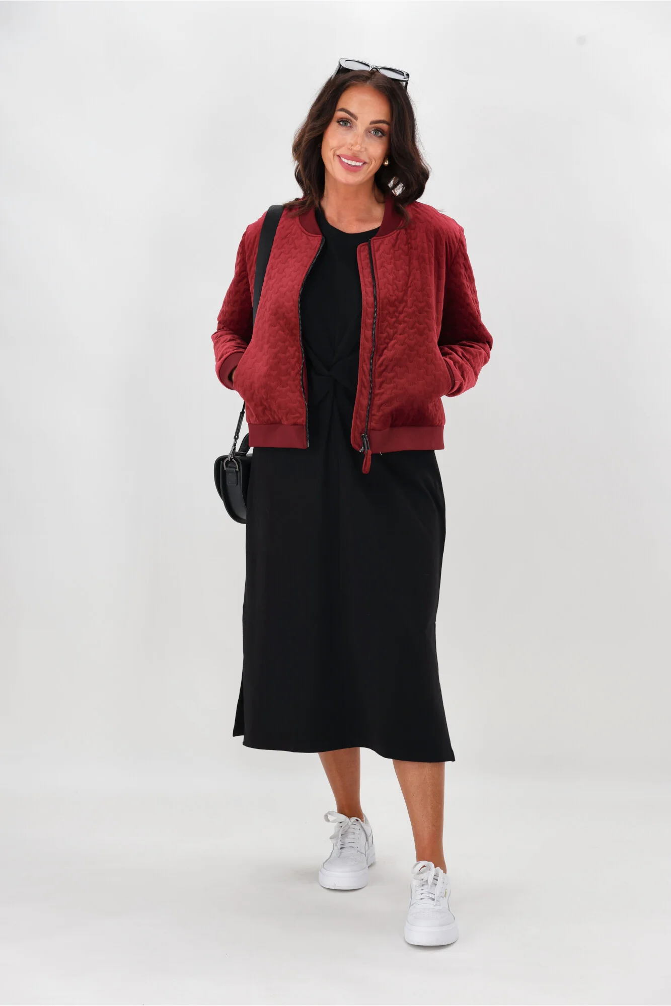 Shine On Essentials Twist Dress Black - Image 3