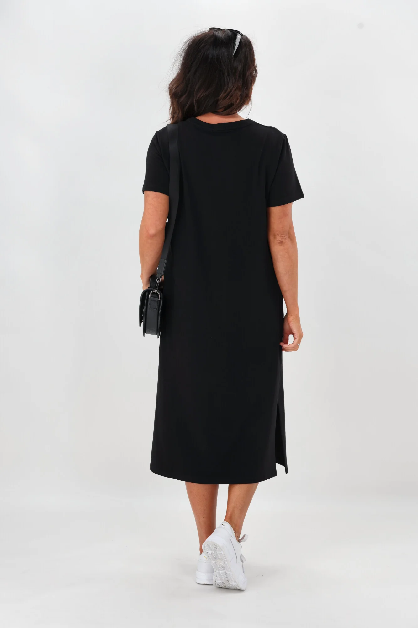 Shine On Essentials Twist Dress Black - Image 8