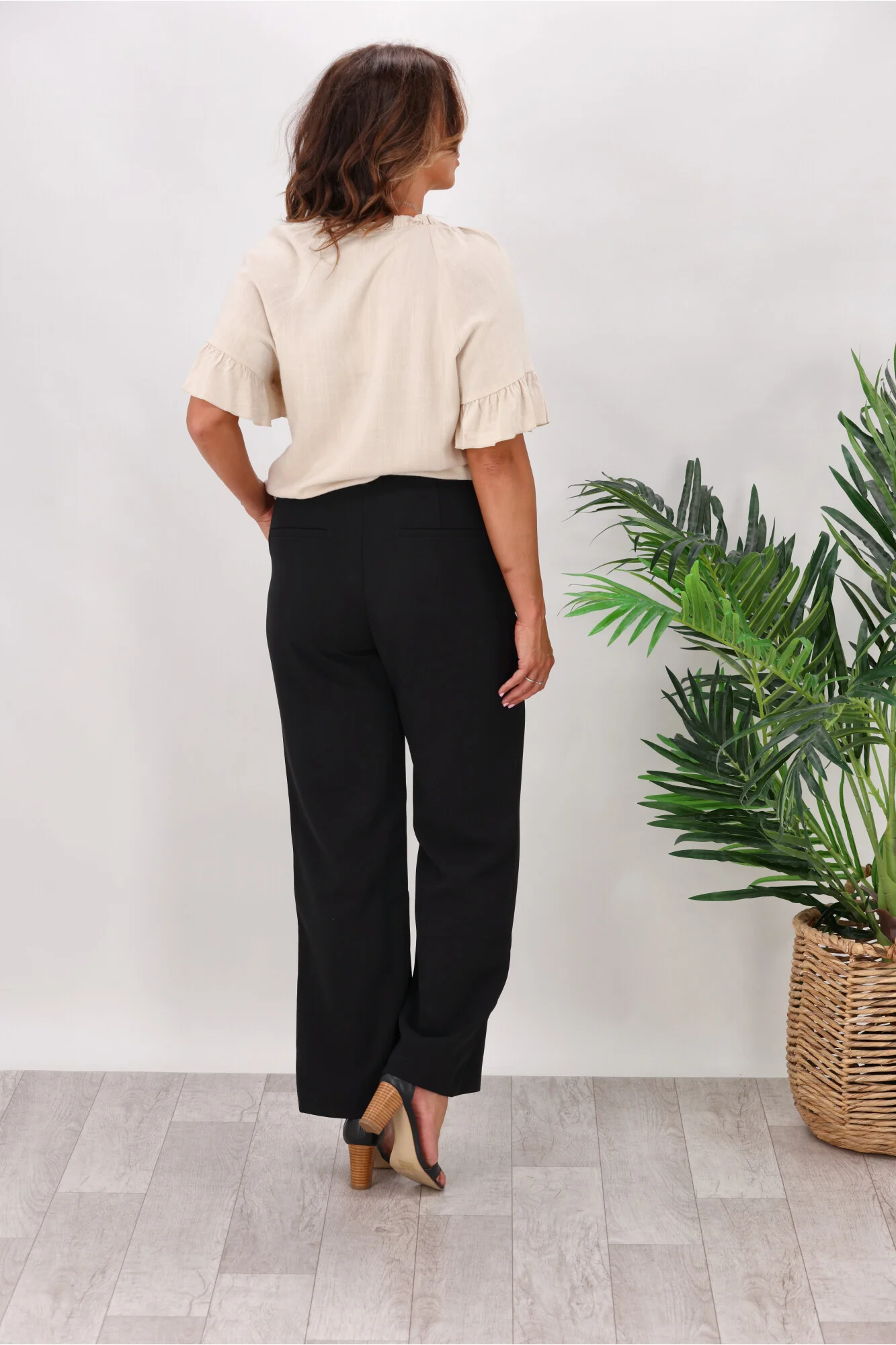 Shine On Label Alivia Tailored Pants Black - Image 8