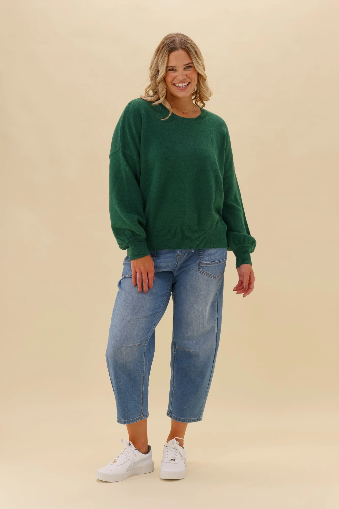 Shine On Label Alyssa Knit Green - Image 4