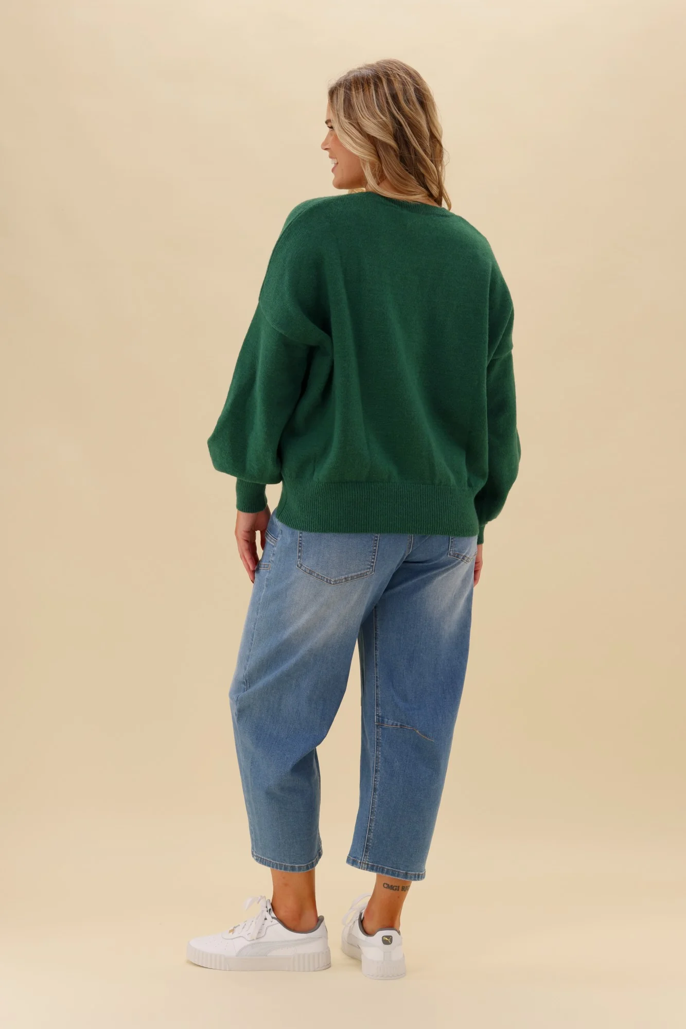 Shine On Label Alyssa Knit Green - Image 5
