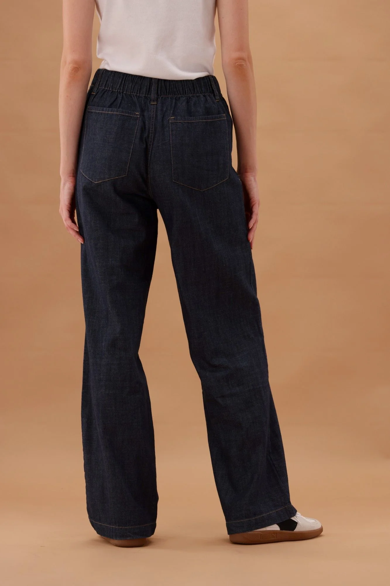 Shine On Label Amiliana Tie Waist Jean Indigo - Image 7