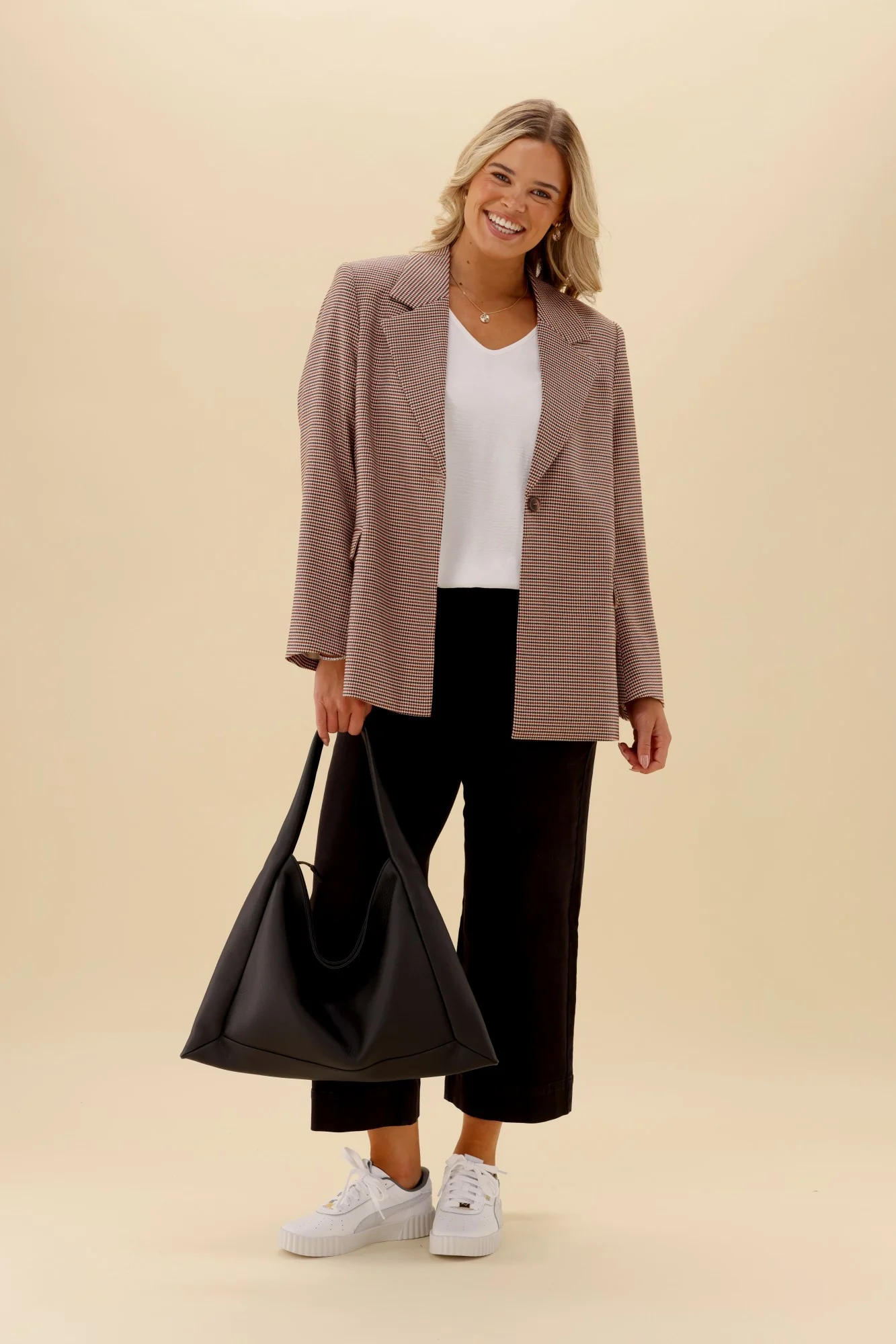 Shine On Label Andora Blazer Check - Image 4