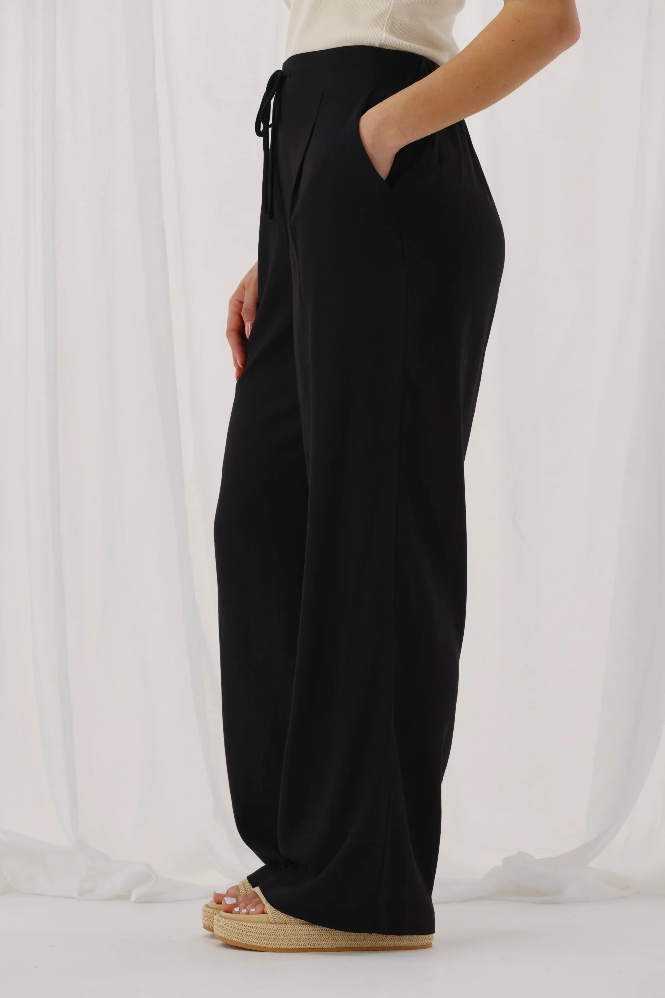 Shine On Label Avelina Pants Black - Image 7