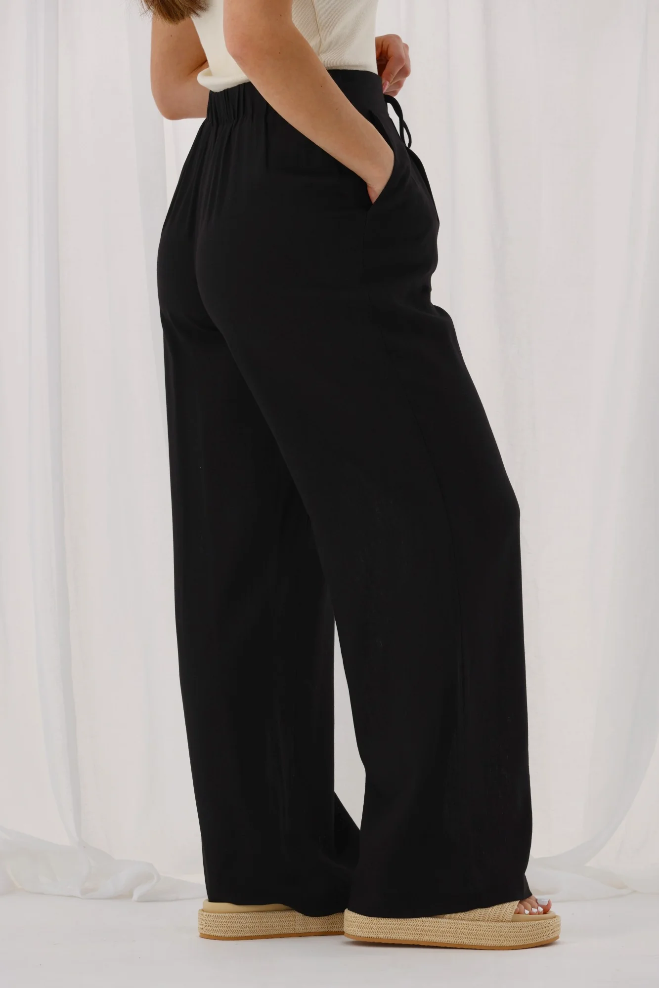 Shine On Label Avelina Pants Black - Image 8