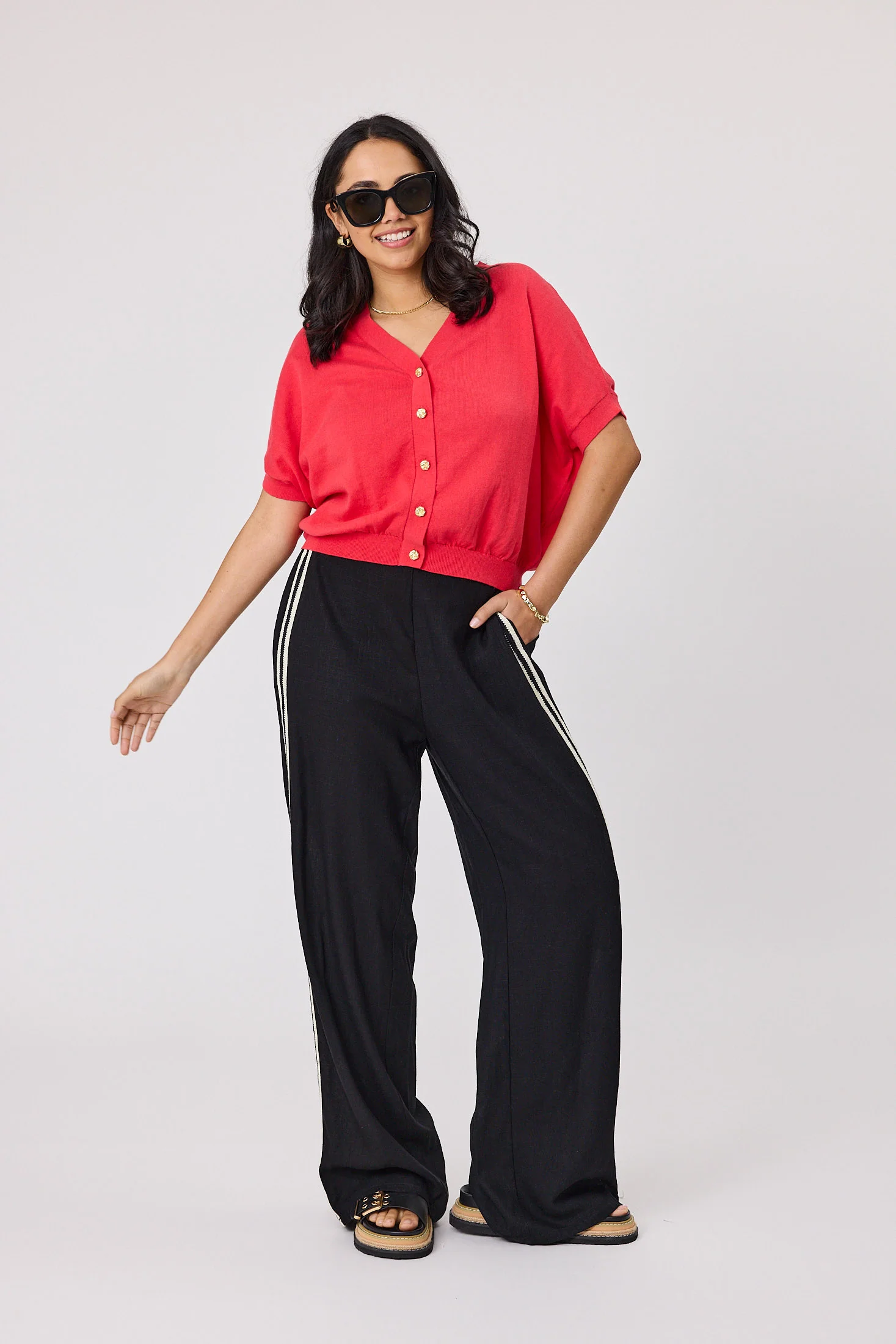 Shine On Label Barlow Pant Black - Image 2