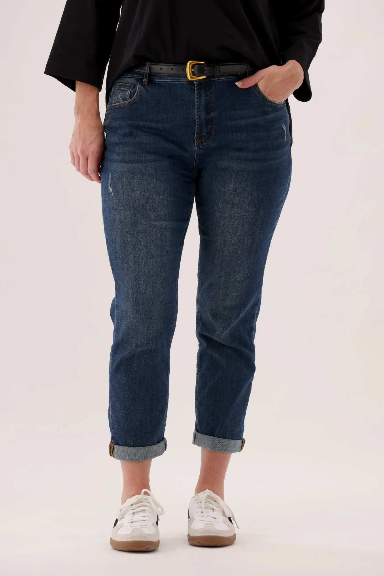 Shine On Label Blair Boyfriend Jean Vintage Indigo