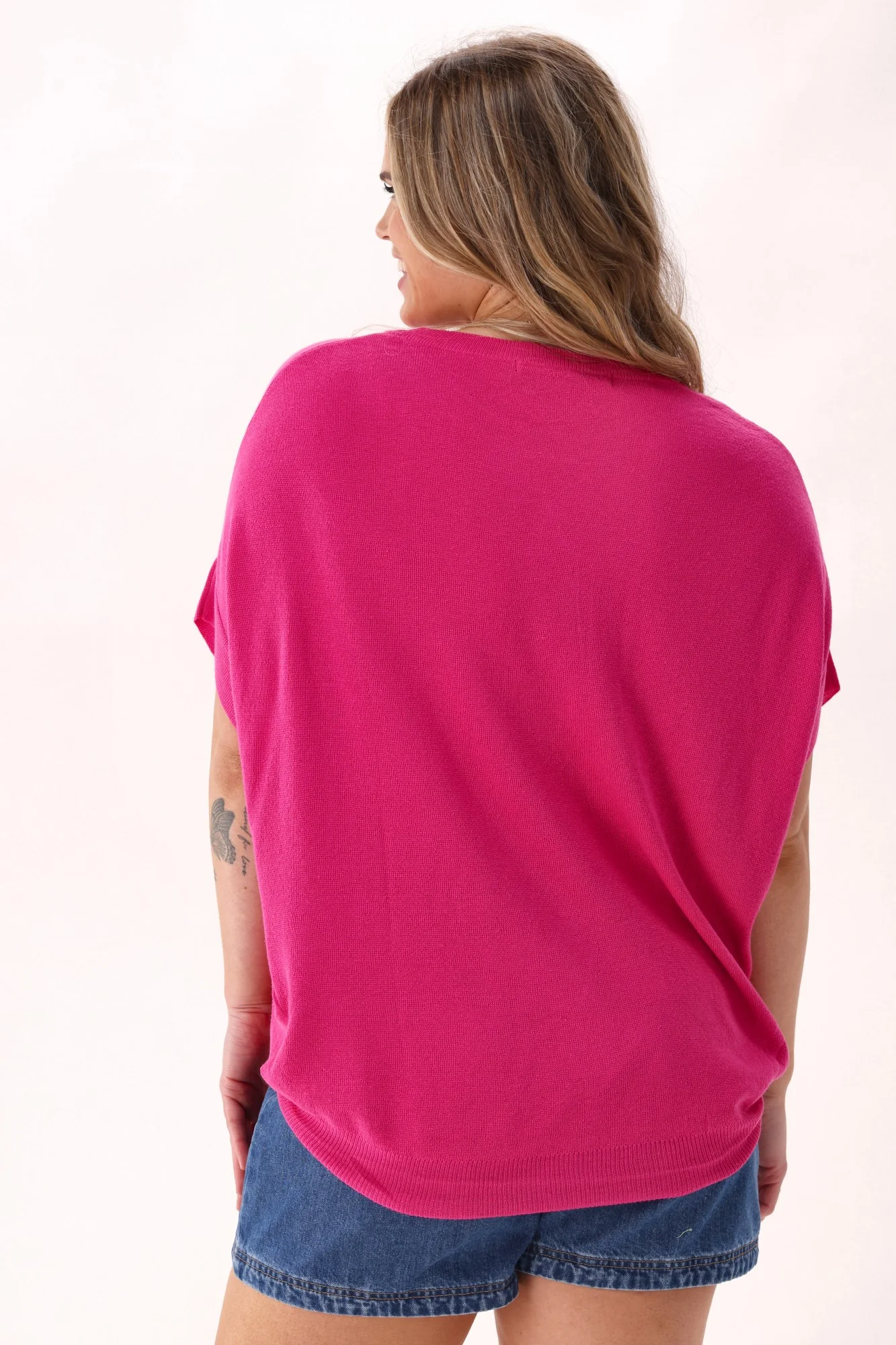 Shine On Label Blaise Slouchy Knit Pink - Image 6